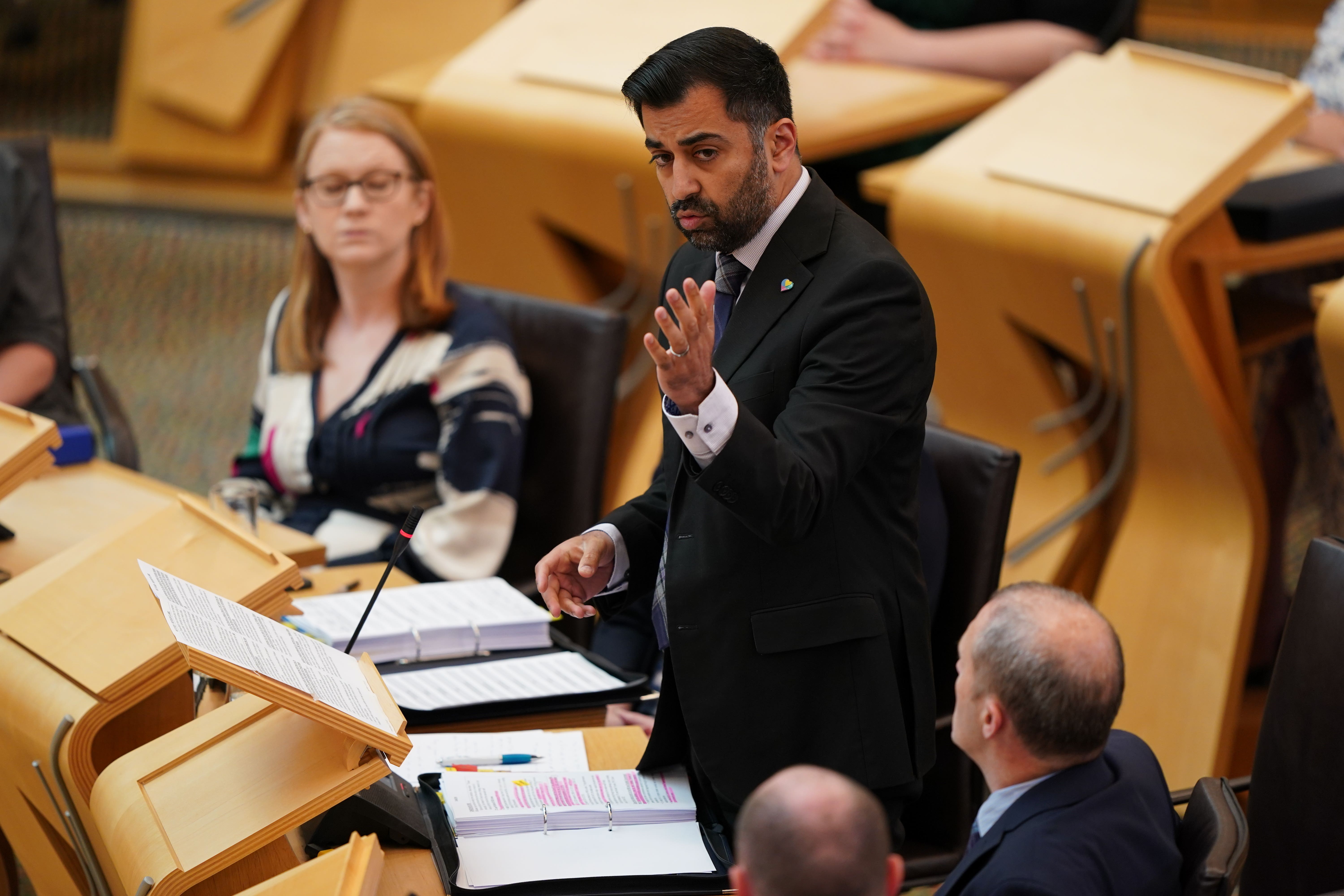 The First Minister will chair the meeting on Monday (Andrew Milligan/PA)