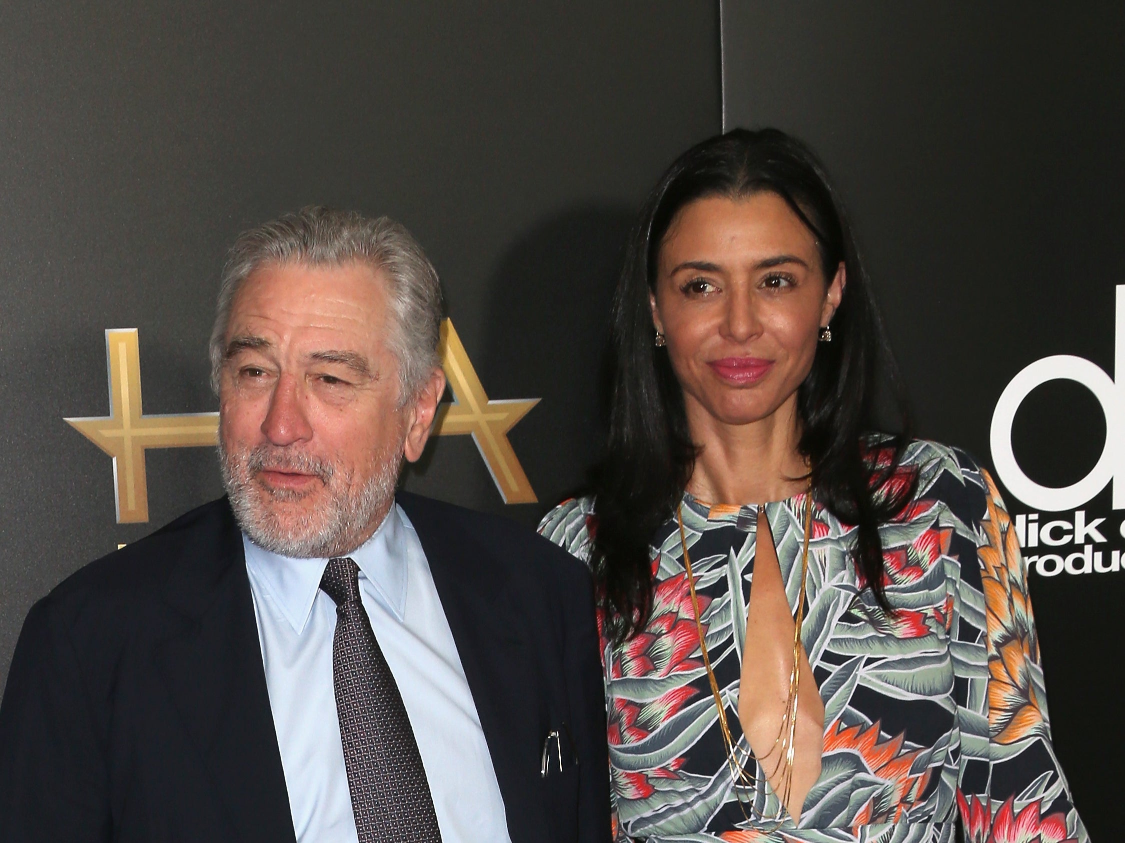 Robert De Niro and Drena De Niro in 2016