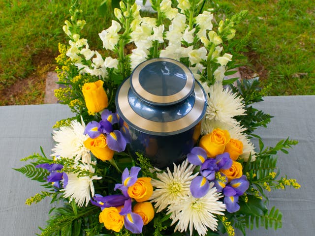 <p>Mrs R’s mother’s ashes were delivered late and had spilled in the post </p>