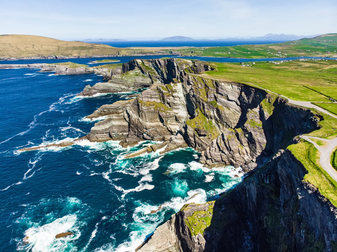 The Kerry Cliffs on the Ring of Kerry