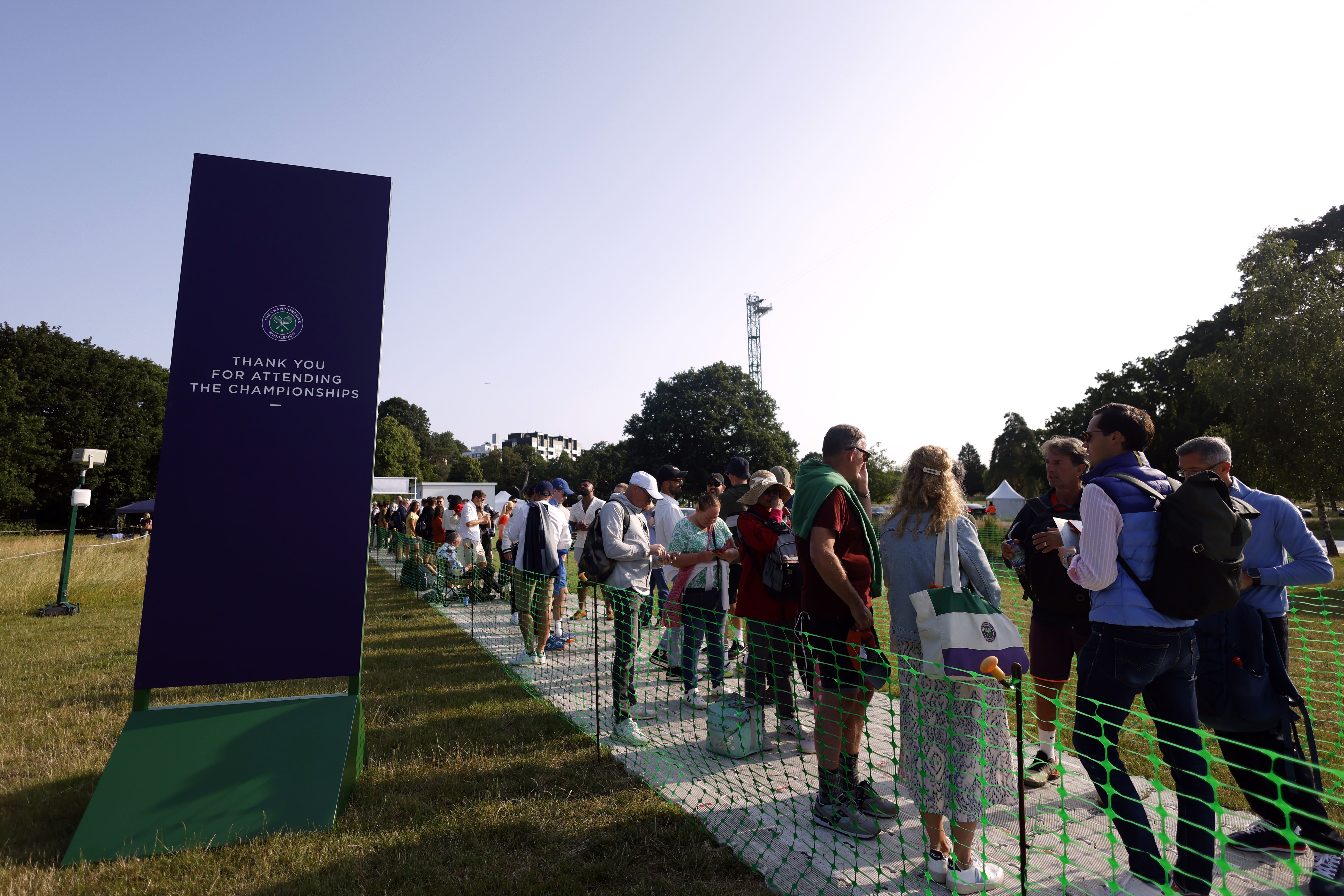 Fans took to Twitter on Monday afternoon to vent frustrations at the sluggish and at some points static queue (Steven Paston/PA)