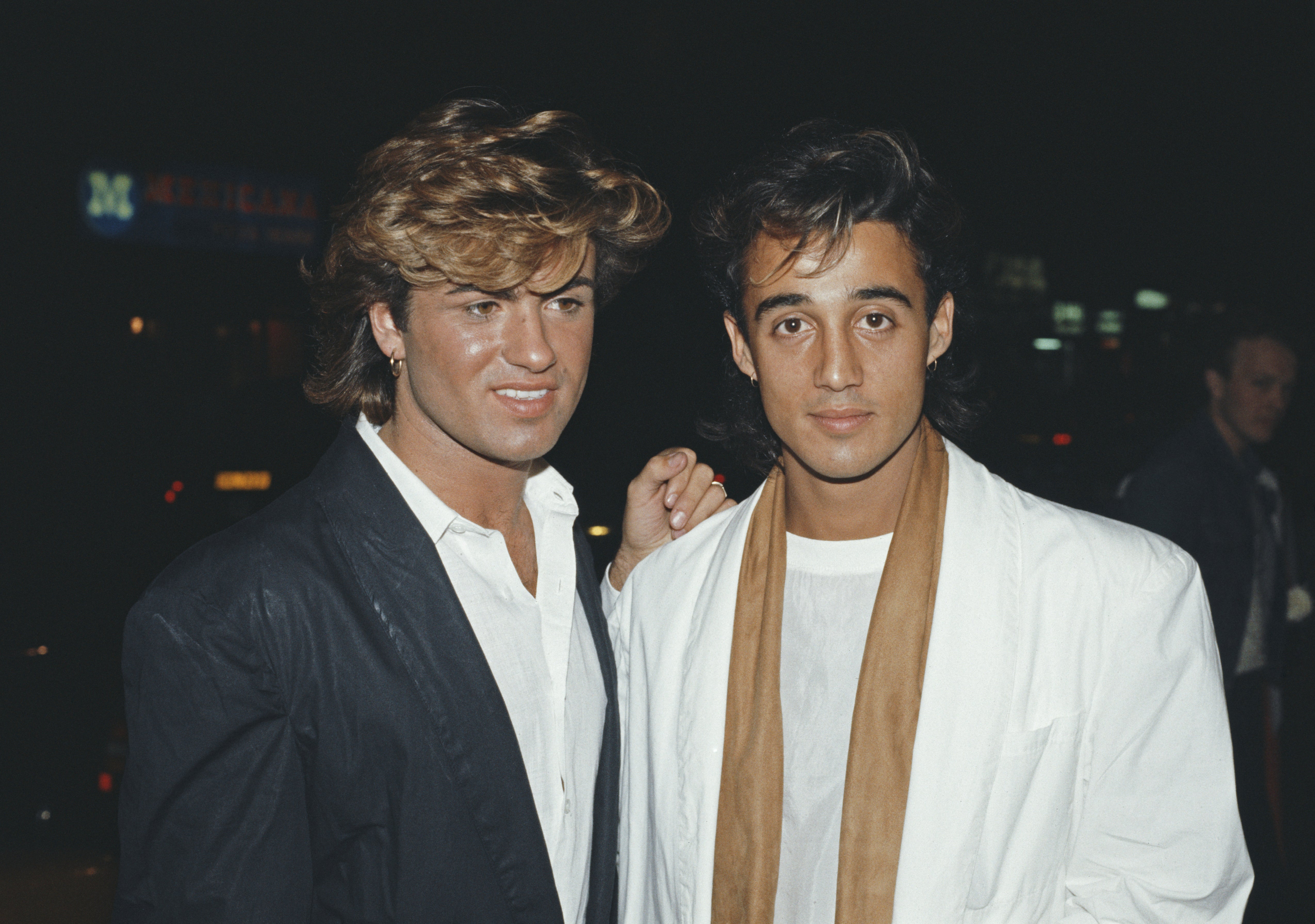 Michael and Ridgeley in 1984