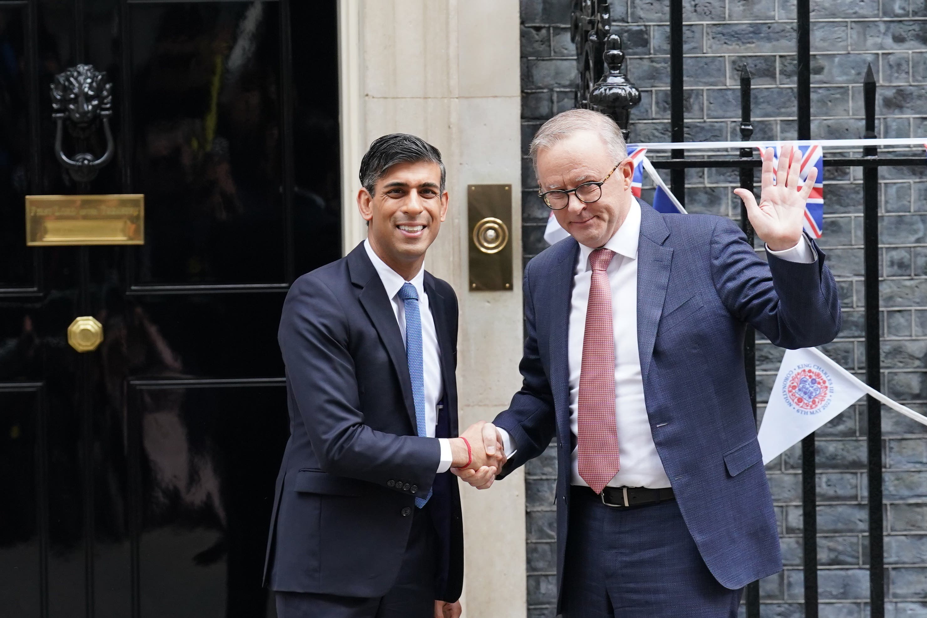 Australian prime minister Anthony Albanese has responded to Rishi Sunak over his Bairstow dismissal complaints (Stefan Rousseau/PA)