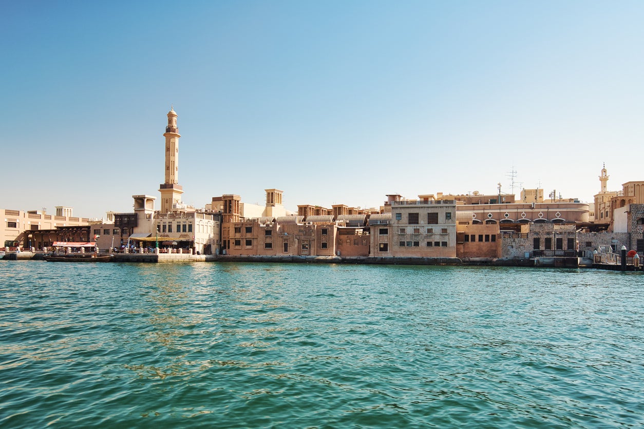 You can catch an ‘abra’ across Dubai Creek to the old Persian quarter