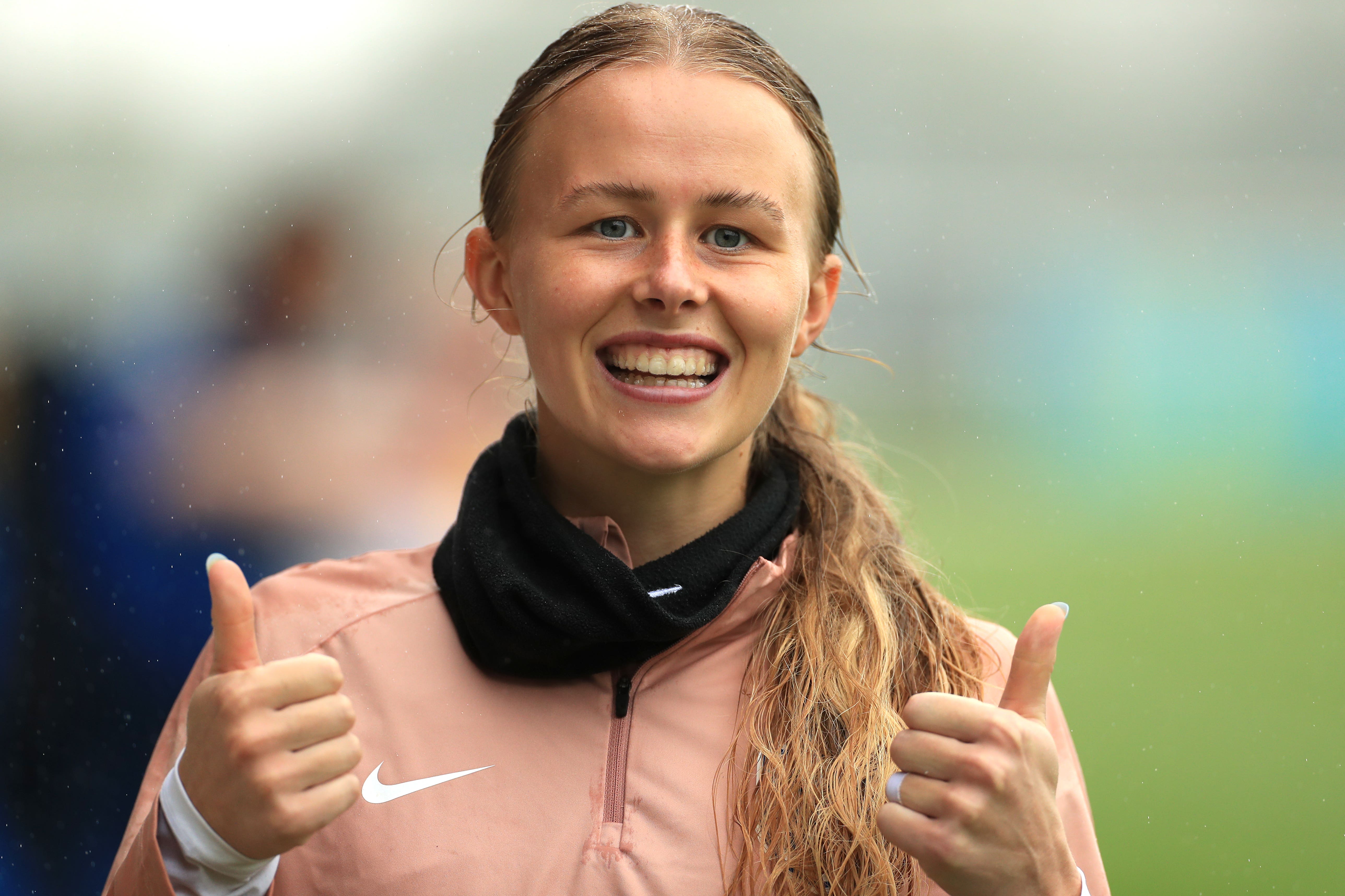 England goalkeeper Hannah Hampton has joined Chelsea on a free transfer (Bradley Collyer/PA)