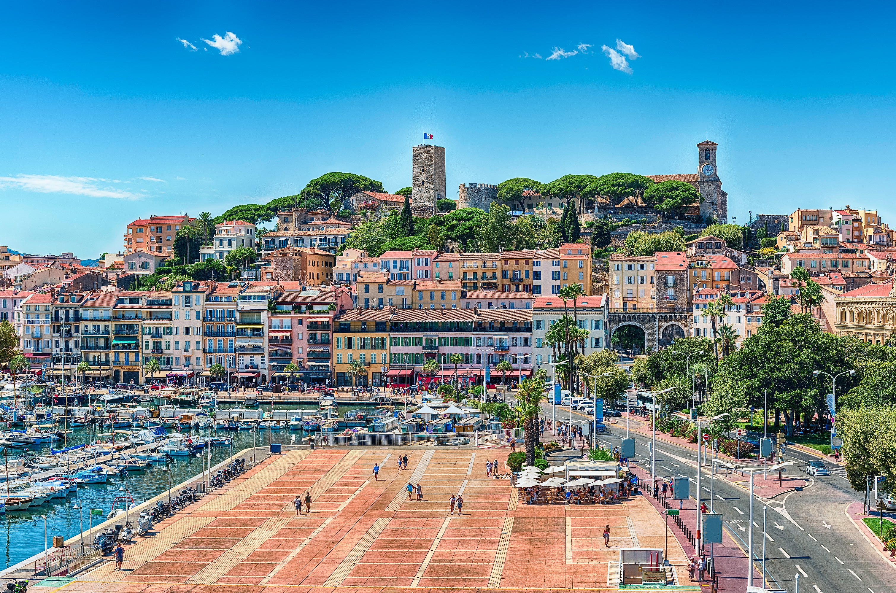 Cannes is famous for its film festival and luxury harbours