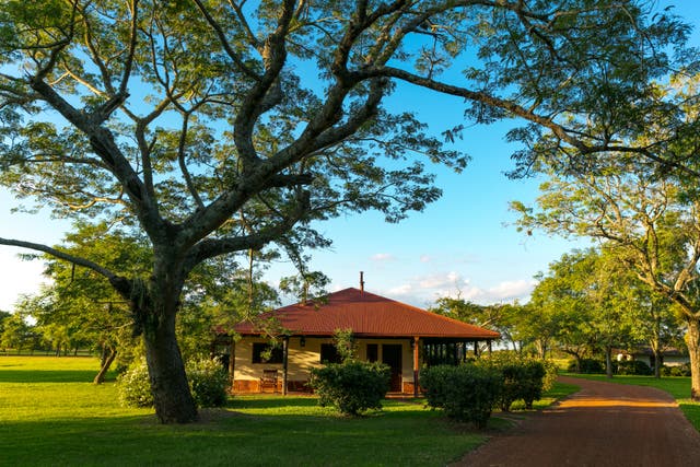 <p>One of the huts at Rincón del Socorro  </p>