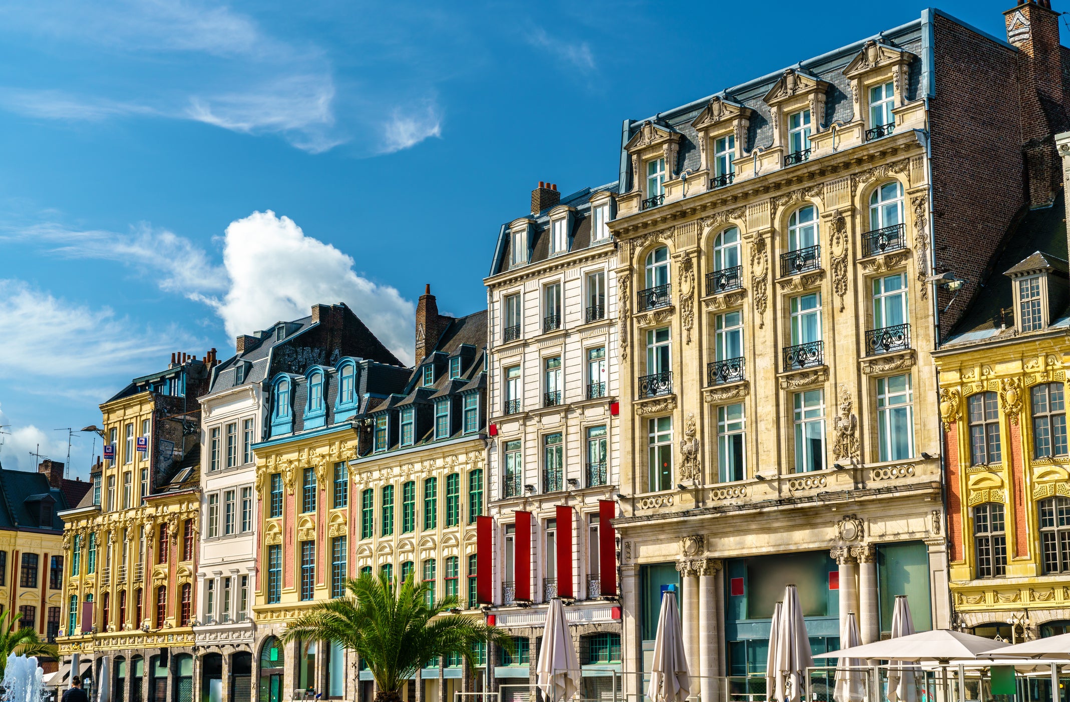 Renaissance architecture lines the streets of Lille’s old town