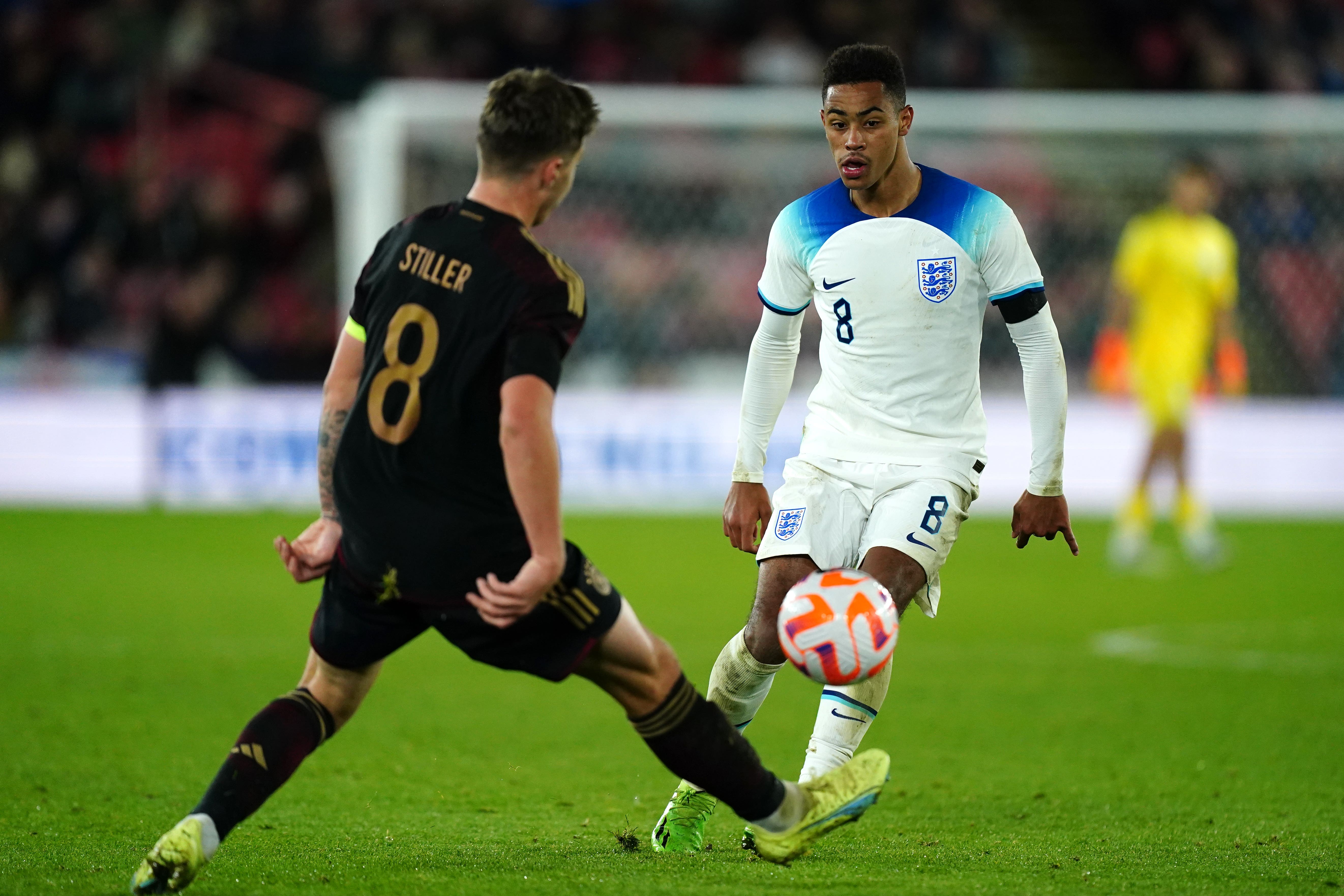 Jacob Ramsey, right, will miss the rest of the European Under-21 Championship through injury (Mike Egerton/PA)