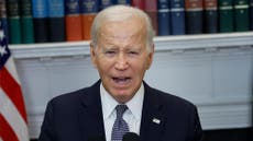 Watch live: Joe Biden addresses teachers and representatives of National Education Association