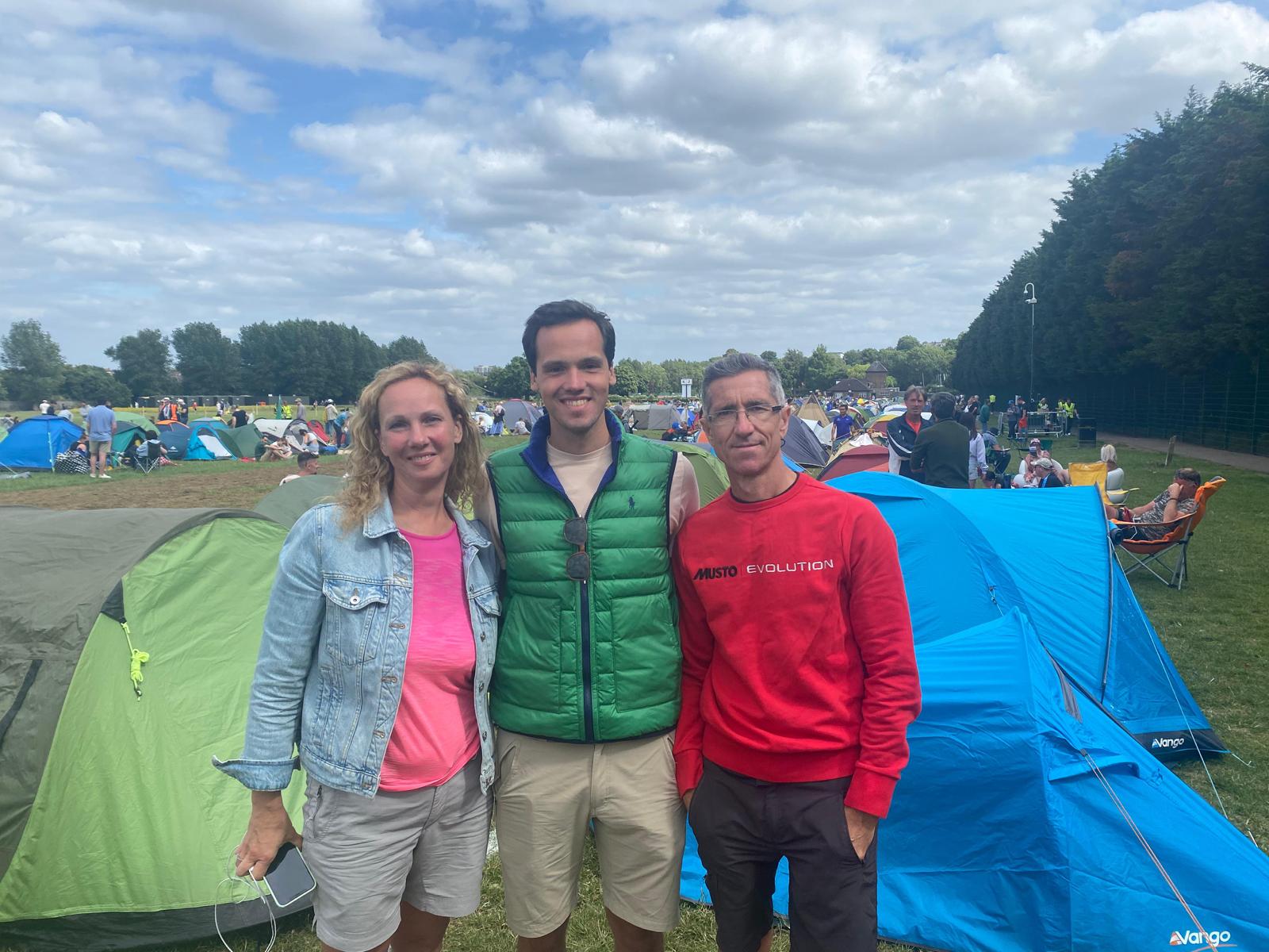 Julia Barker and her family were first in line for Wimbledon 2023