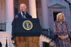 Watch as Joe Biden celebrates 4th of July at the White House