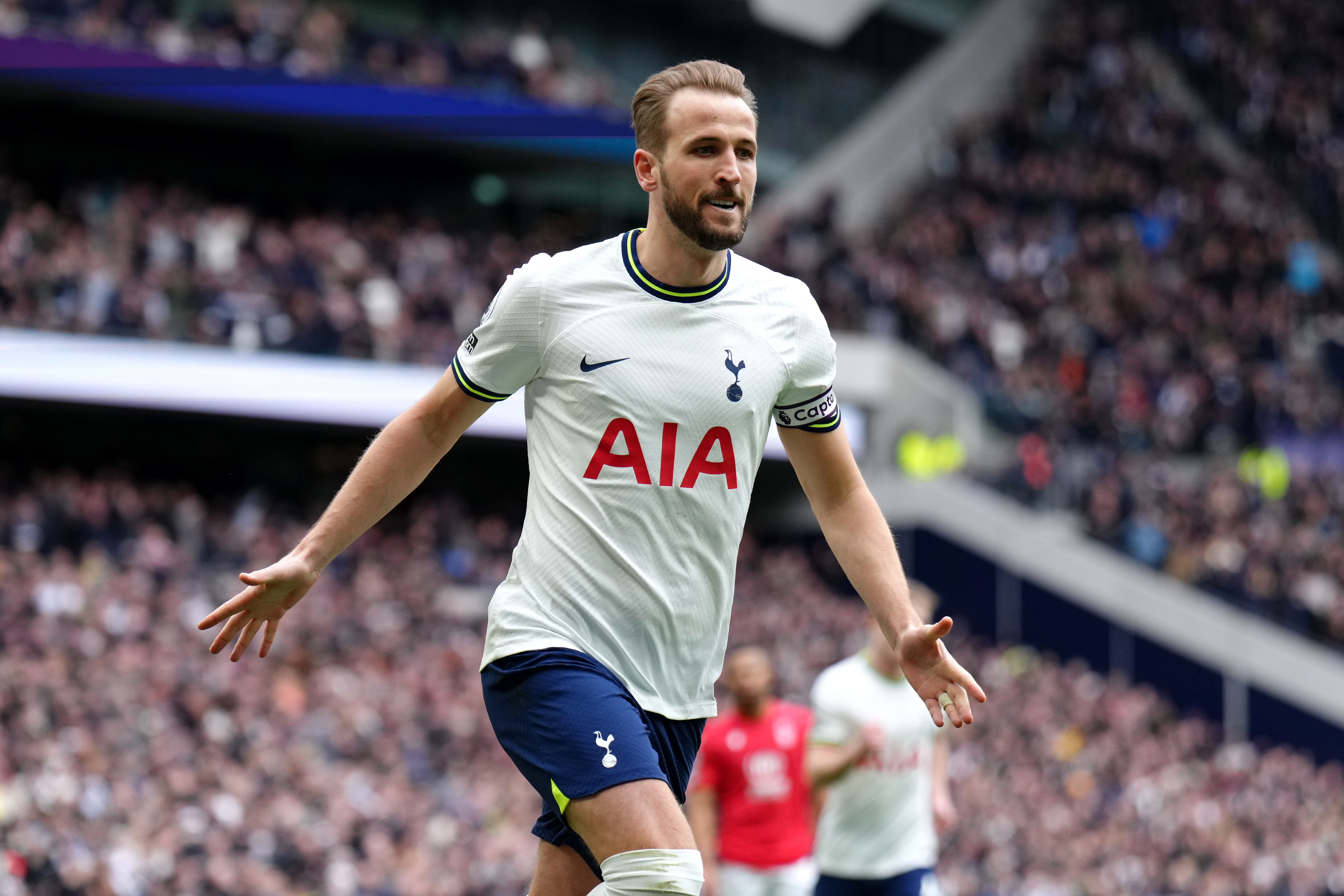 Harry Kane has been linked with a move away from Tottenham this season (John Walton/PA)