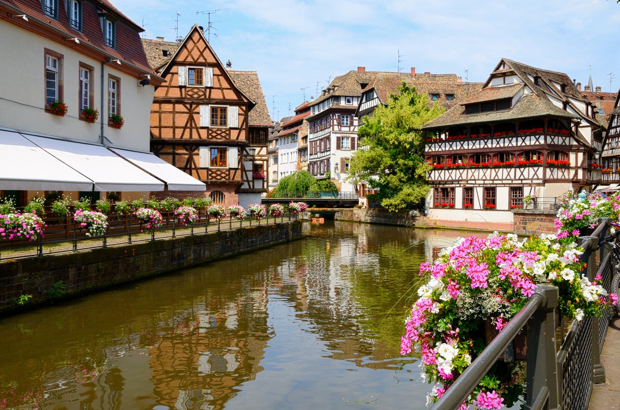 The two French children were knifed on Thursday near a school in a town close to Strasbourg, says the local authority