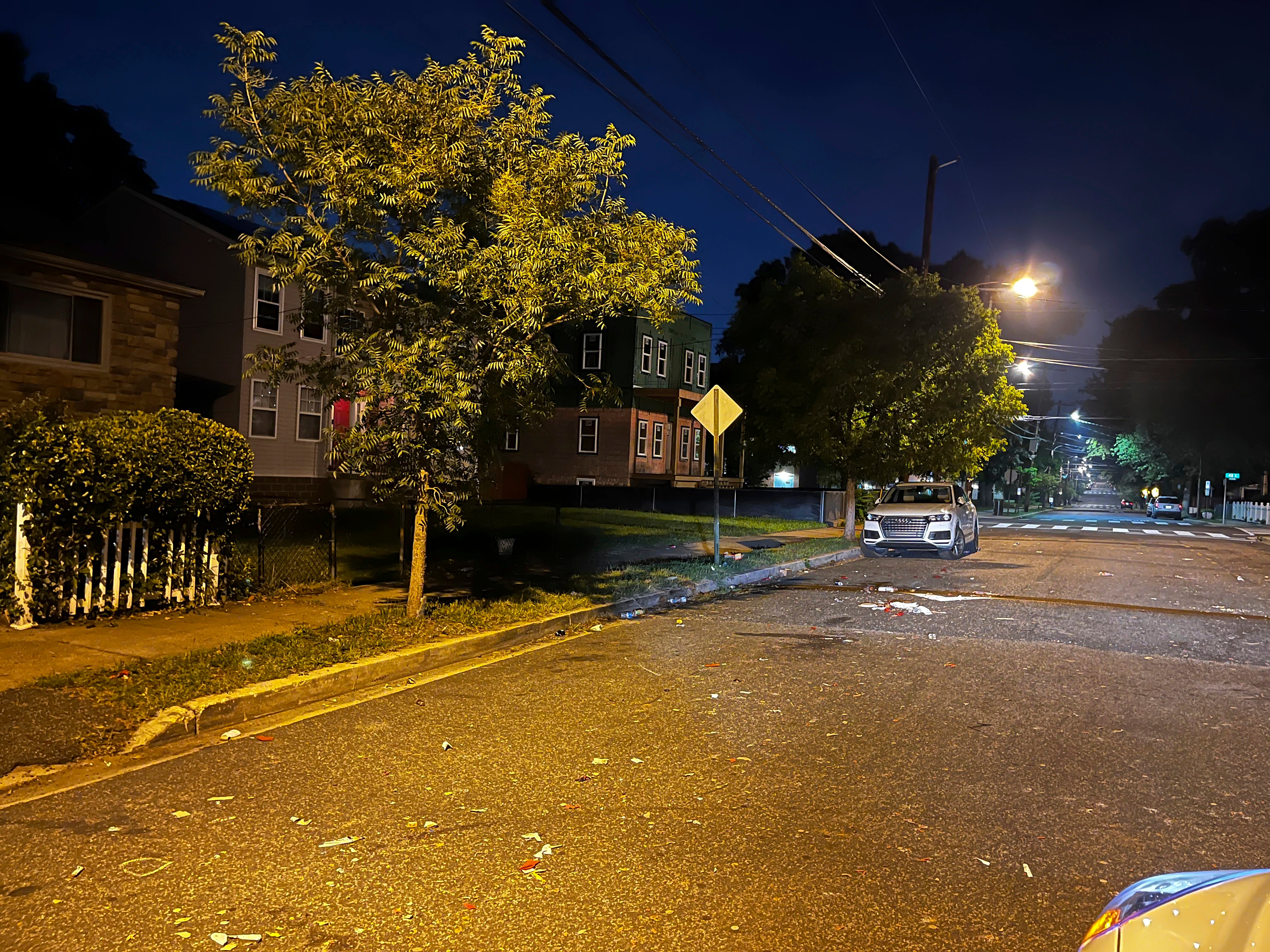 Aftermath of the DC drive-by shooting