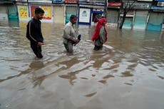 At least 55 dead as Pakistan hit by monsoon floods again one year after historic deluge