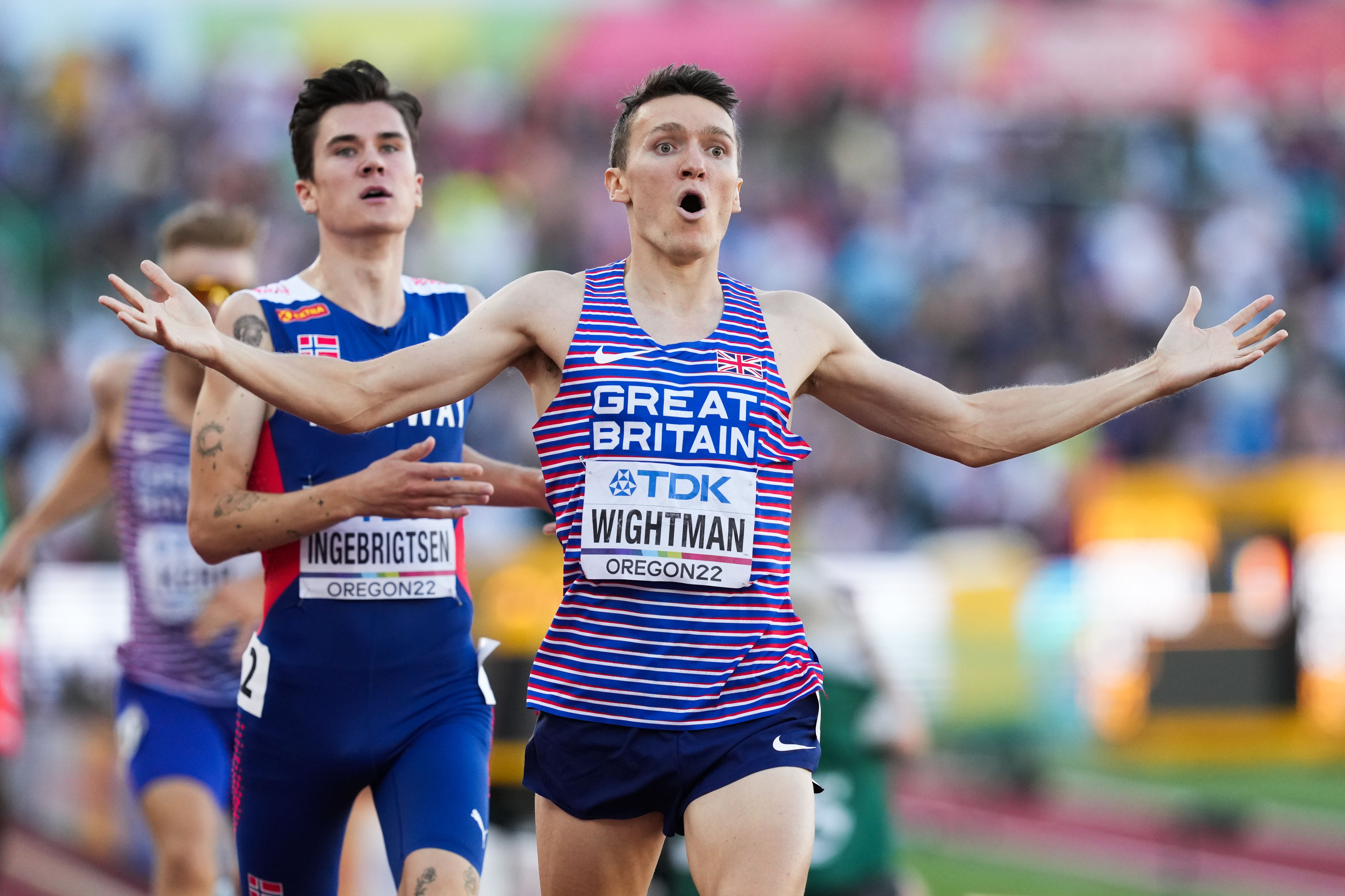 Jake Wightman has confirmed he will not be defending his world title (Martin Rickett/PA)