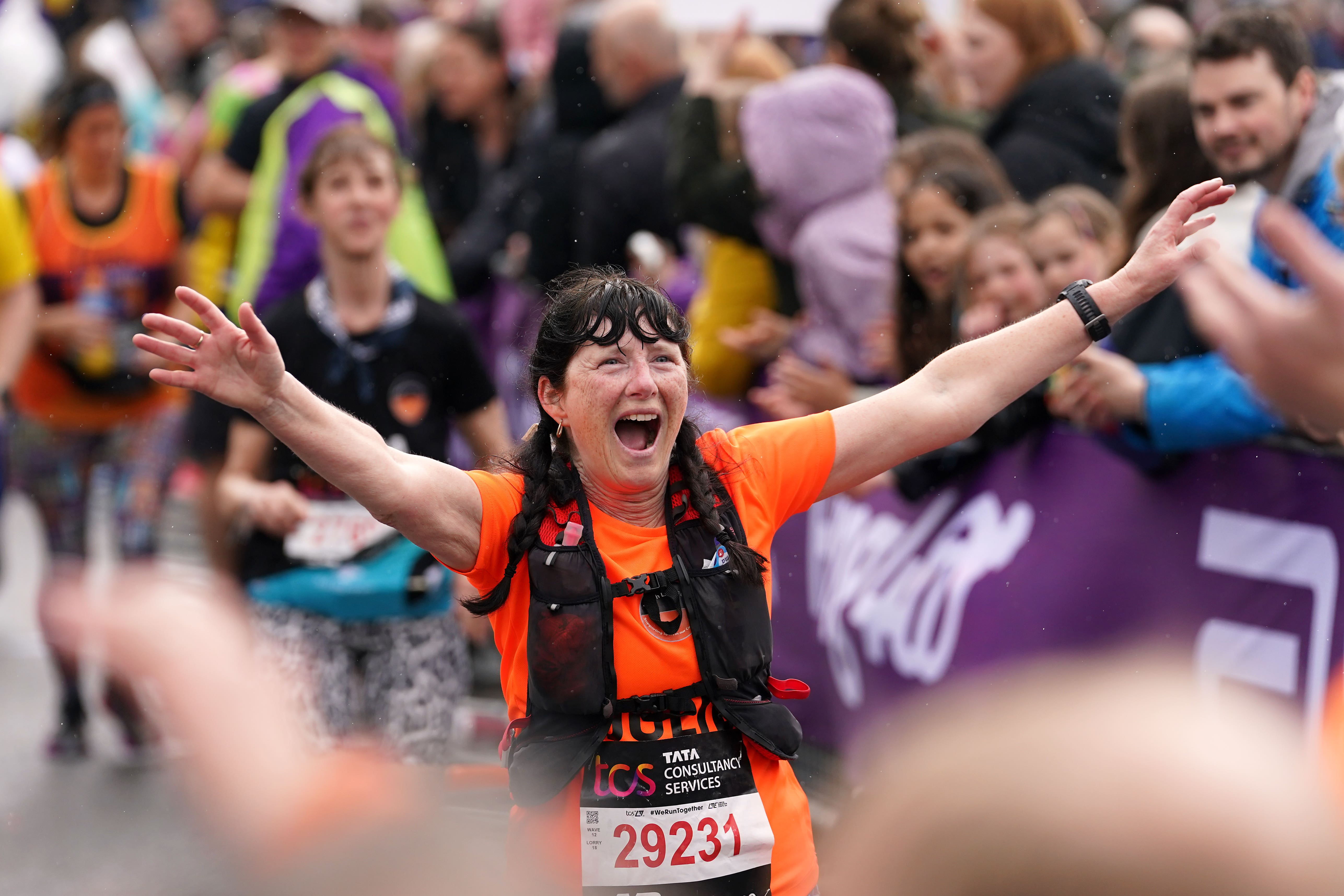 The ballot results for the 2024 TCS London Marathon will be released on Thursday (Gareth Fuller/PA)