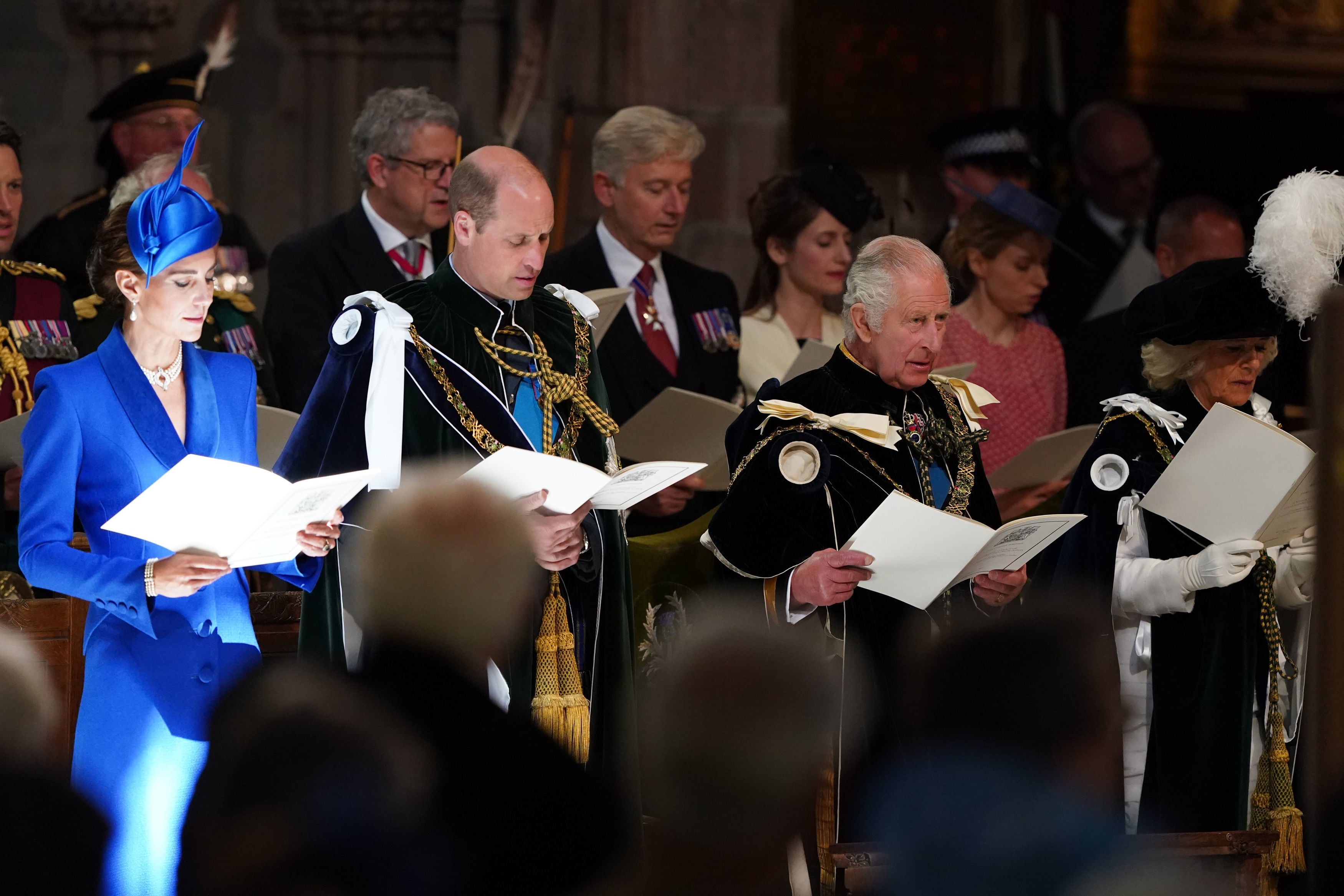 King Charles – live: Two arrested after coronation protests on Edinburgh’s Royal Mile