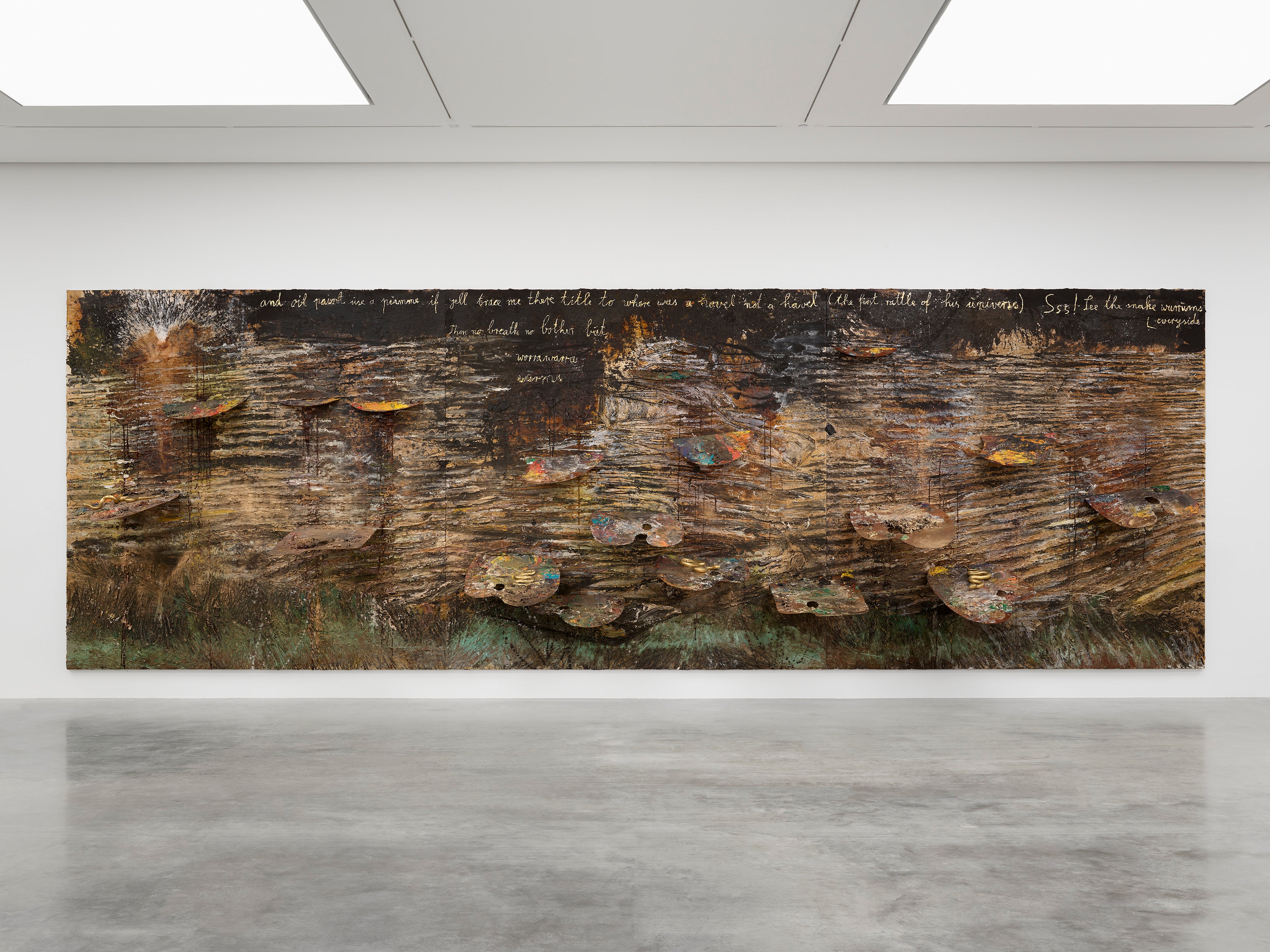 Like Joyce’s writing, Kiefer’s art is multi-layered – cryptic and opaque