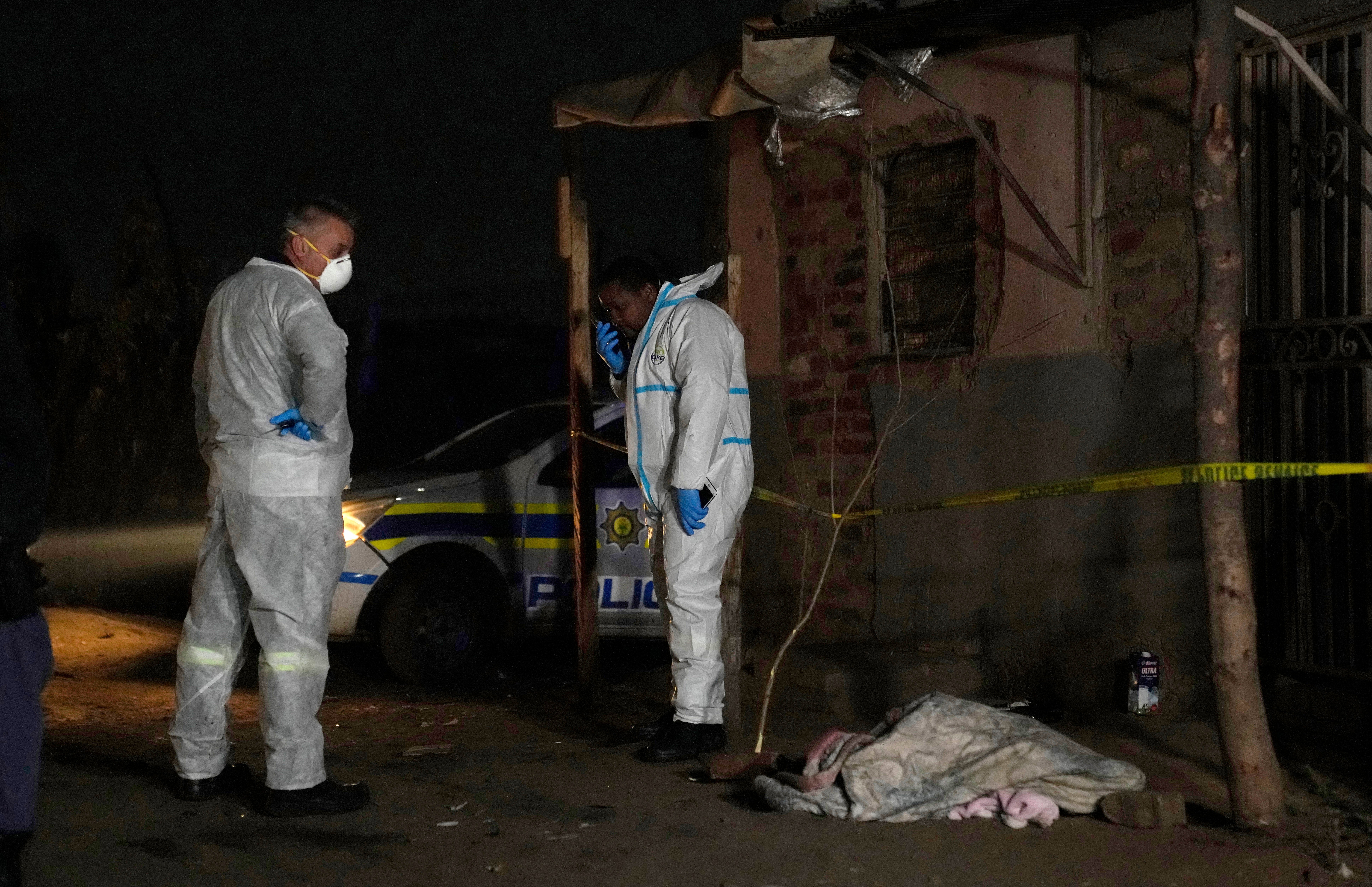 South Africa Gas Leak Deaths