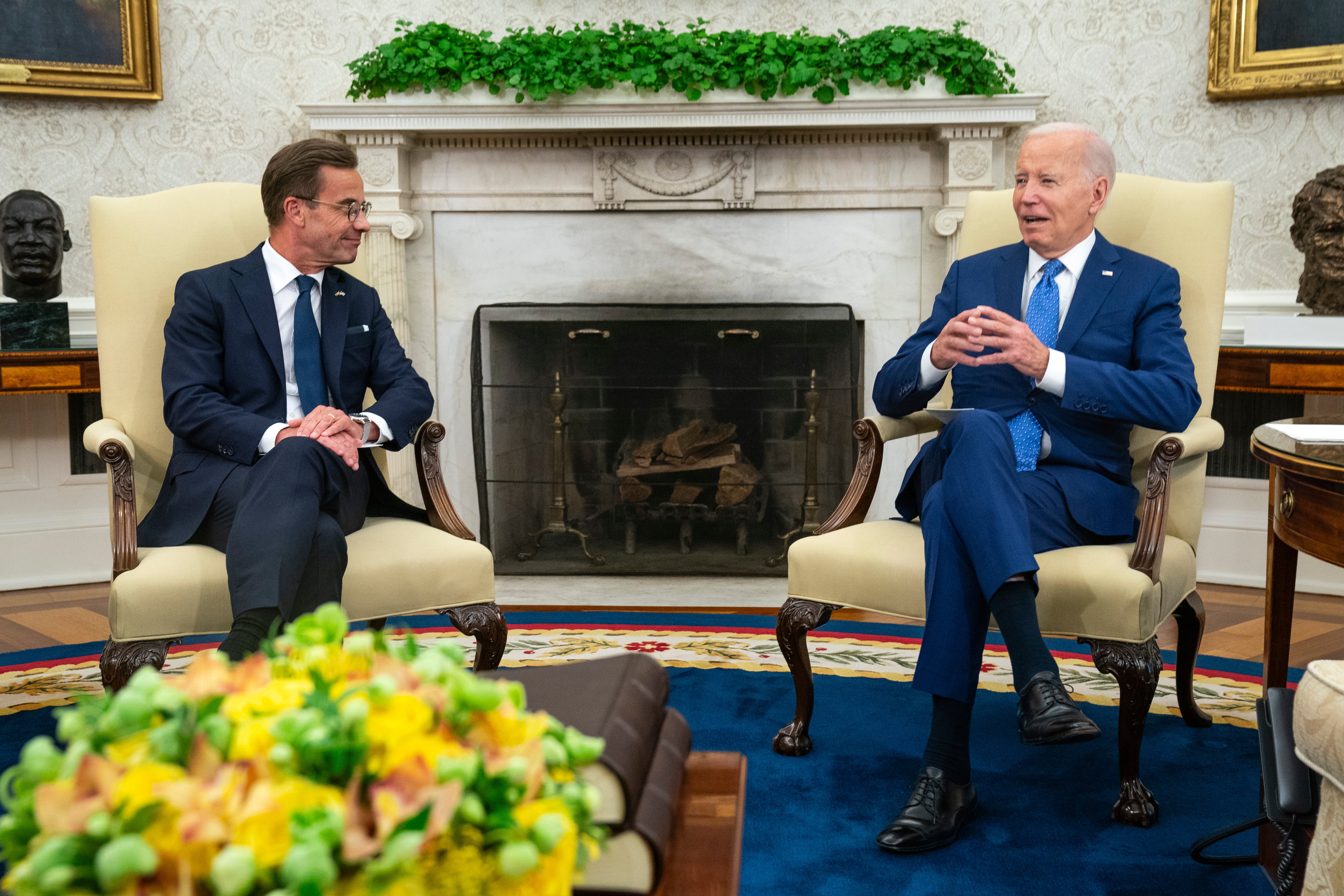 Biden US Sweden