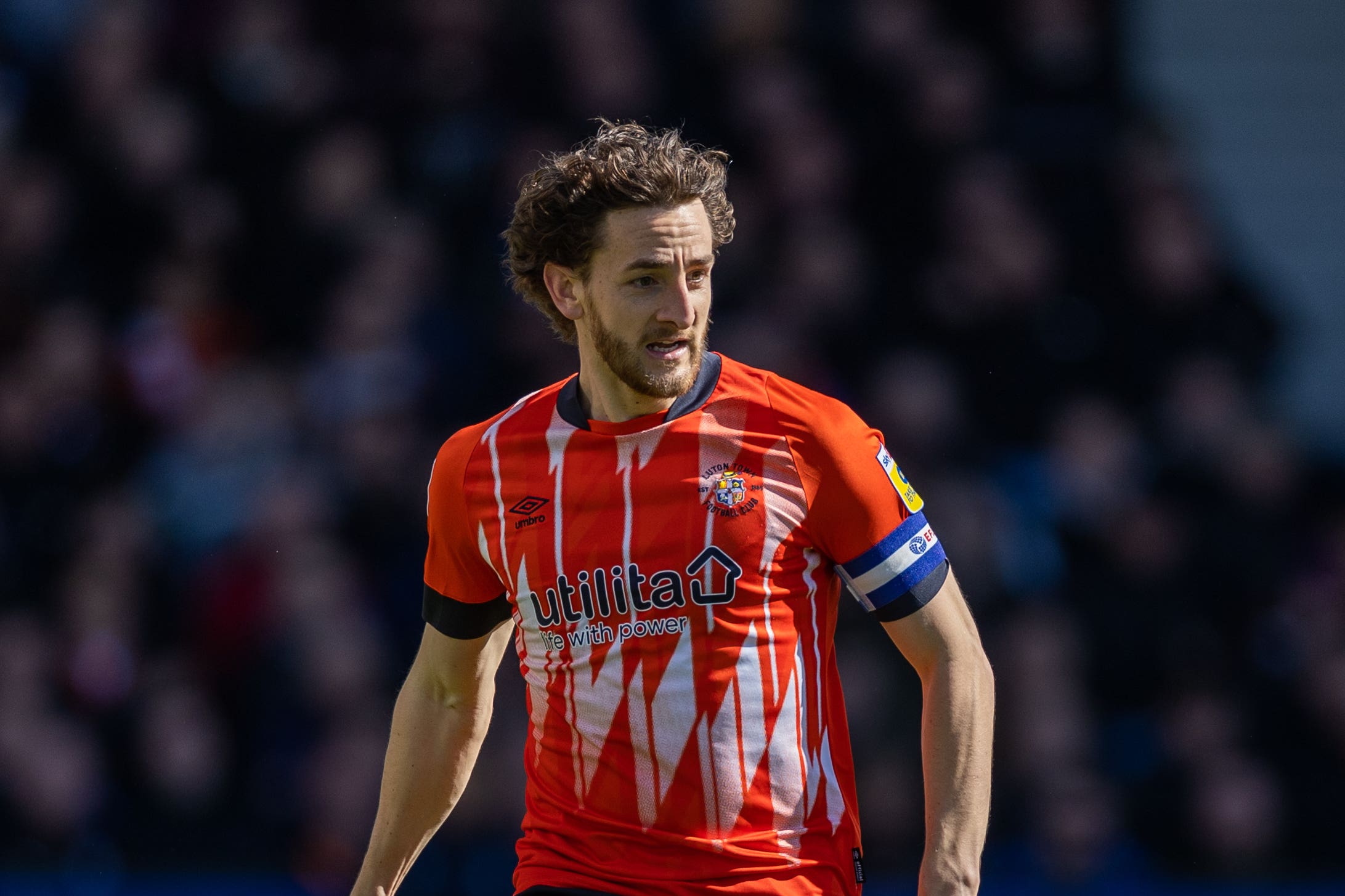 Tom Lockyer has agreed a new contract with Luton (Steven Paston/PA)