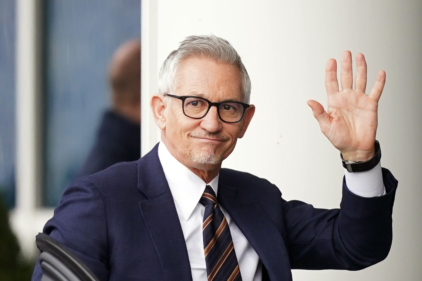 Gary Lineker chaired an environmental panel at Wimbledon (Mike Egerton/PA)