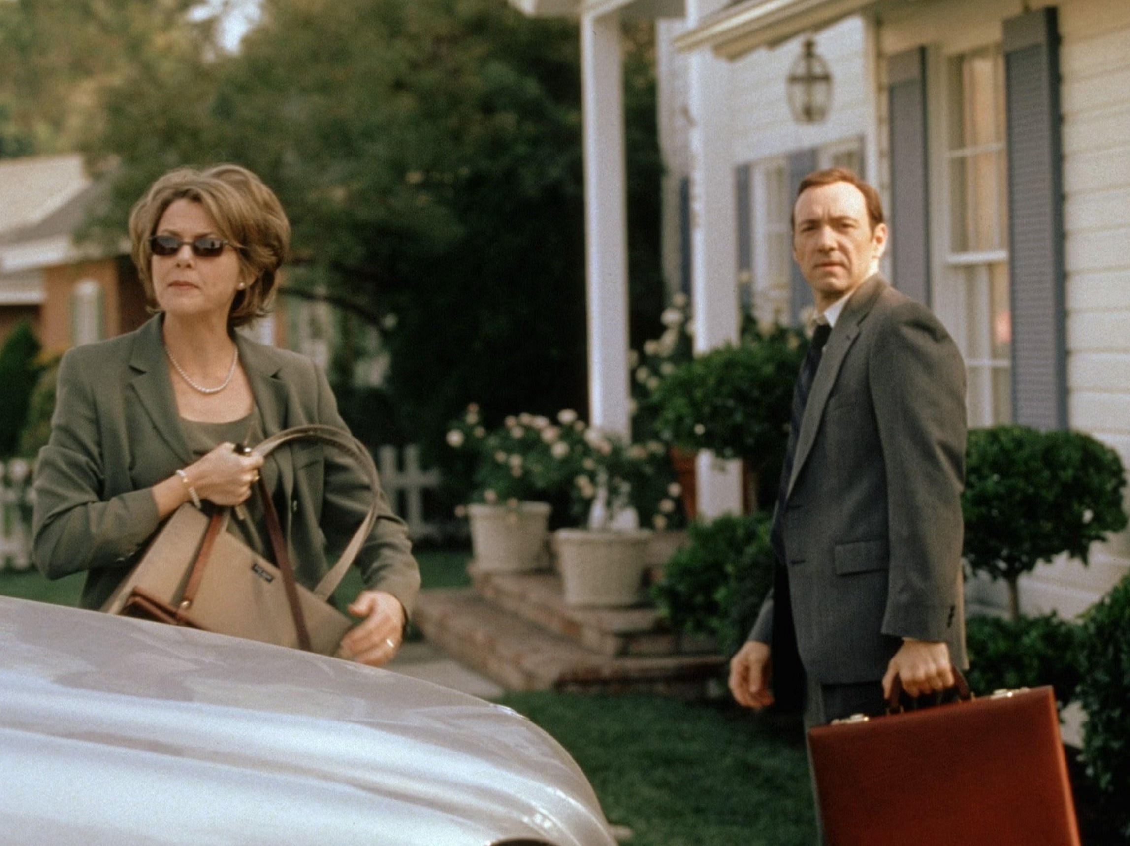 Annette Bening and Spacey as a married couple in ‘American Beauty’