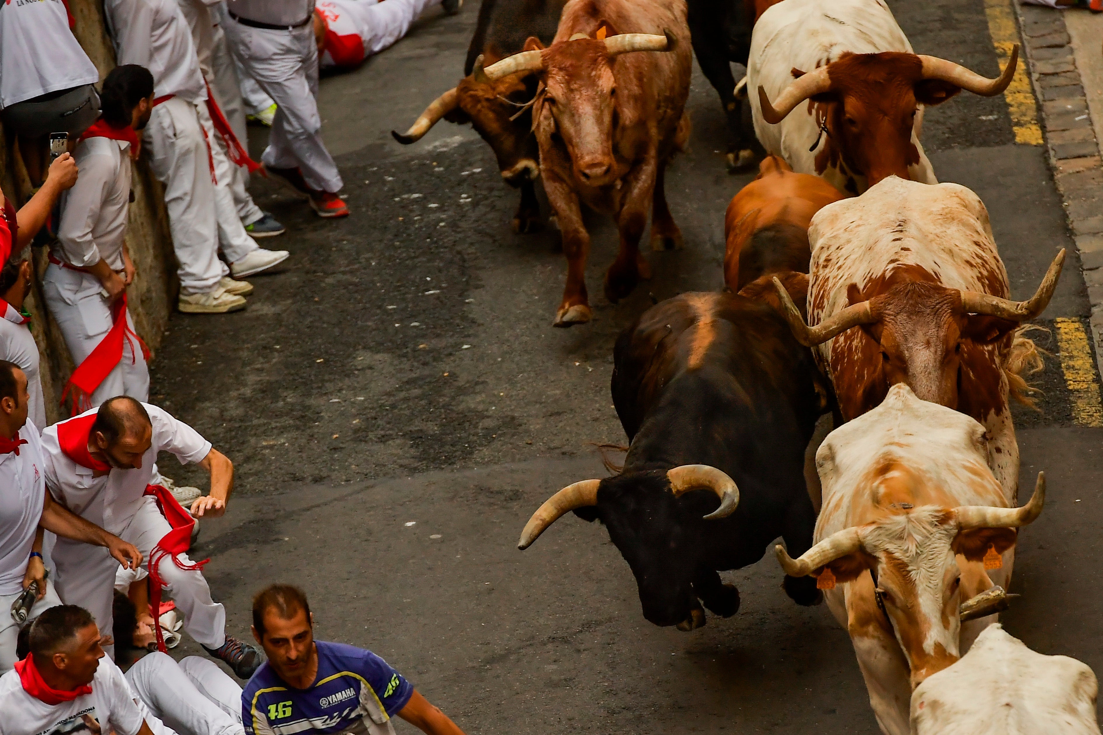 Spain Running of the Bulls