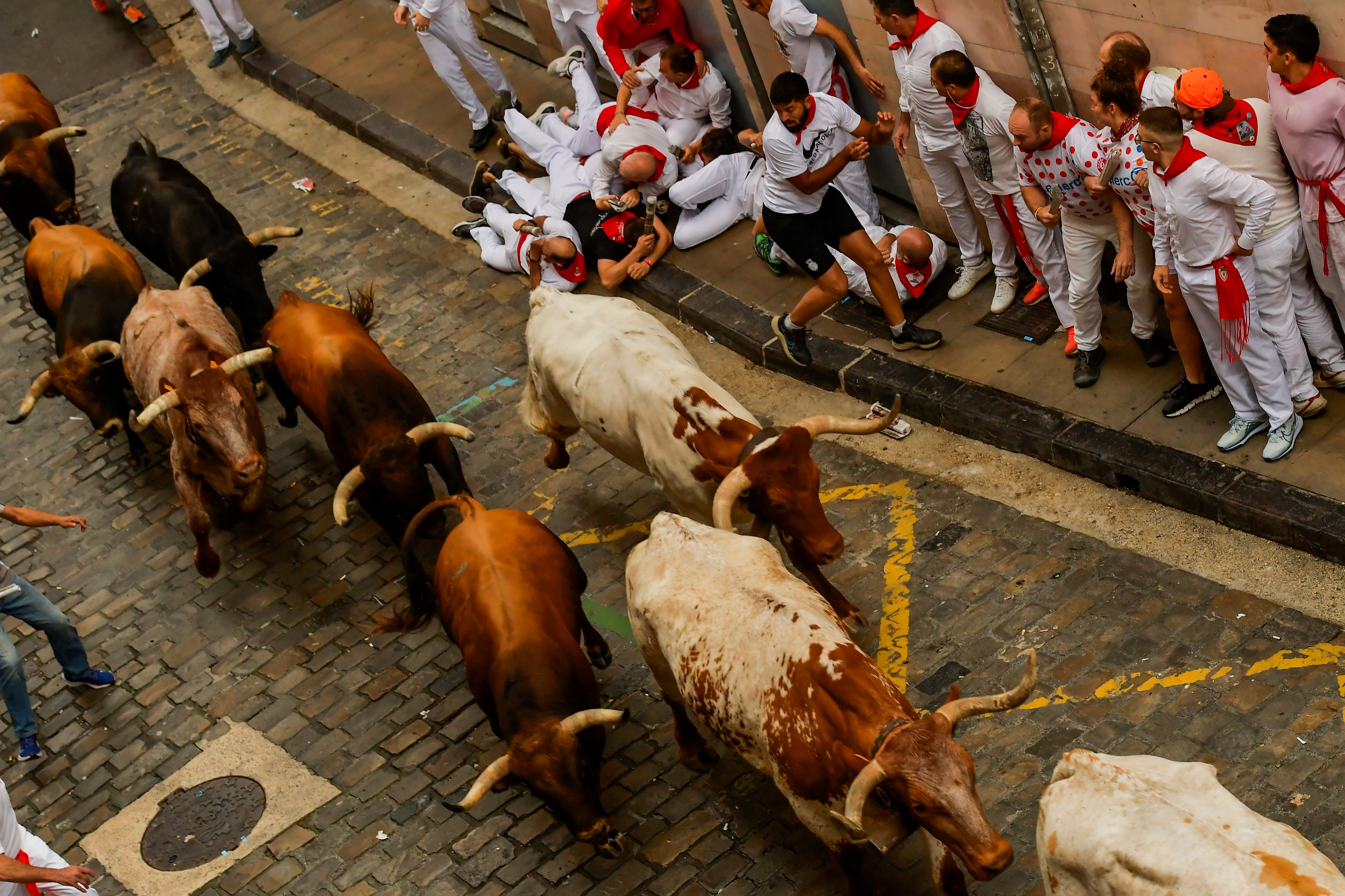 Spain Running of the Bulls