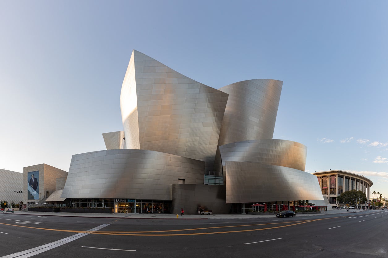 The Walt Disney Concert Hall is one of LA’s most recognisable venues