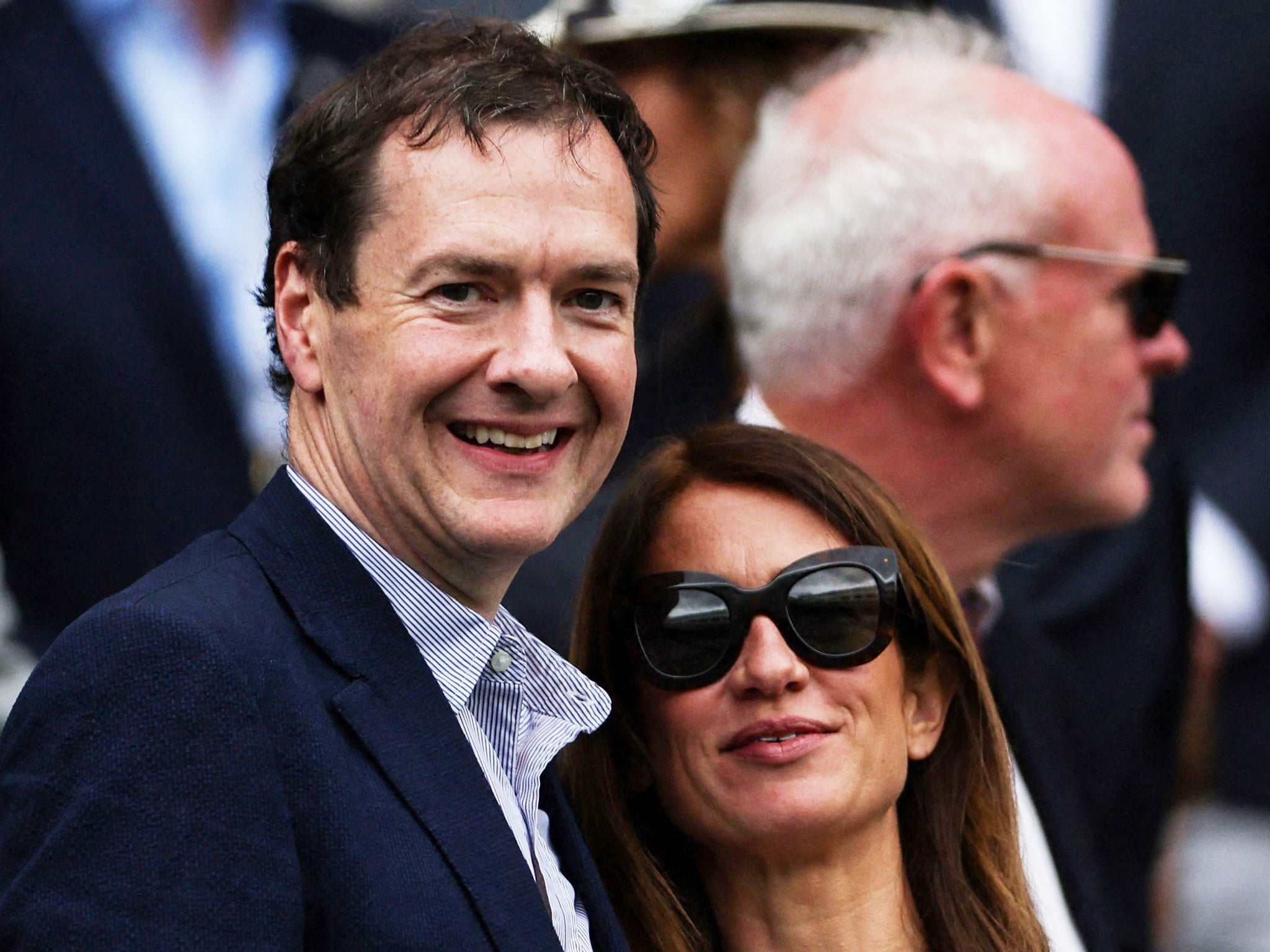 George Osborne and Thea Rogers