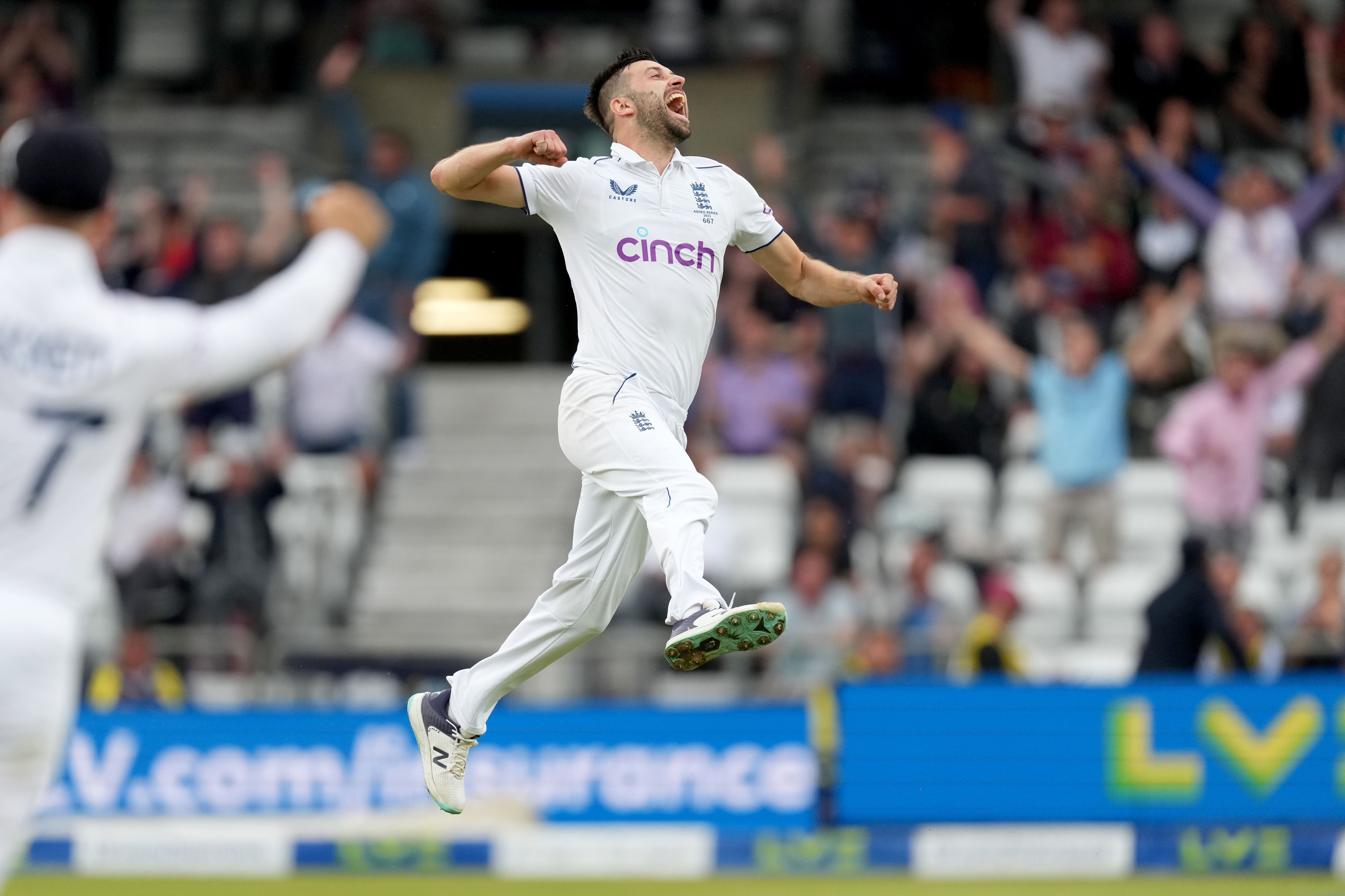 England bowled Australia out for 224 in the second innings