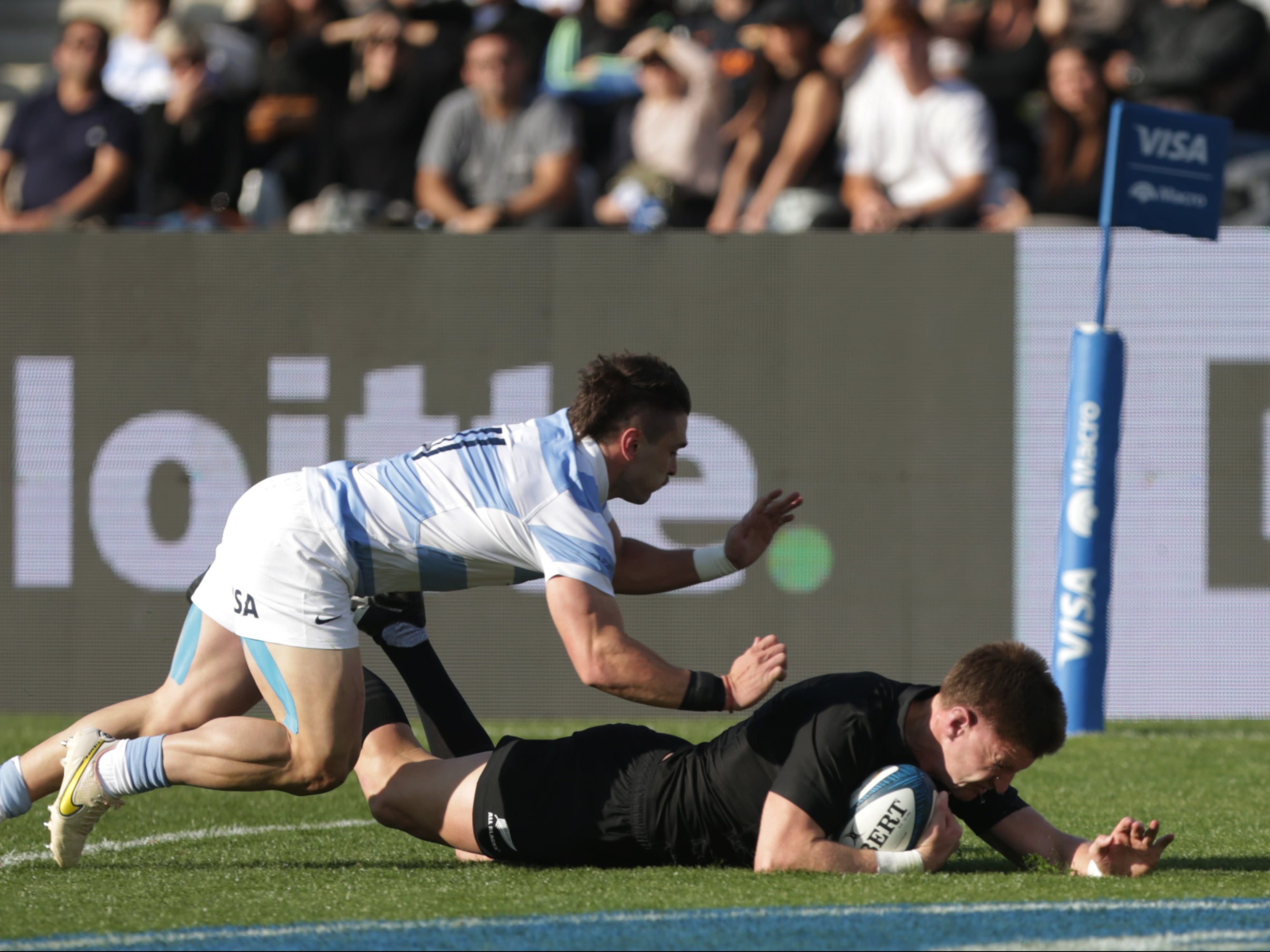 Jordie Barrett was one of New Zealand’s best performers against Argentina