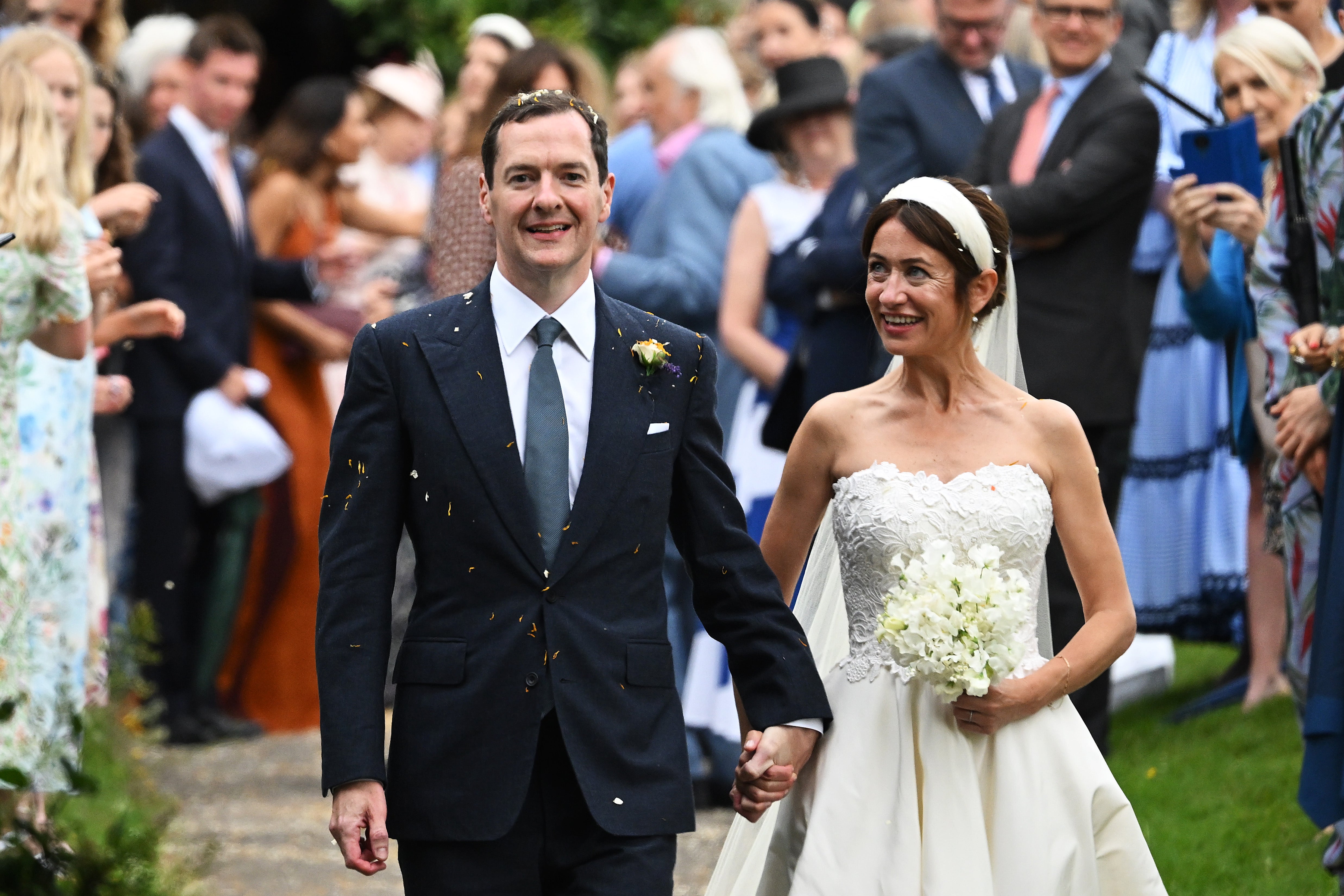 George Osborne and Thea Rogers married on Saturday