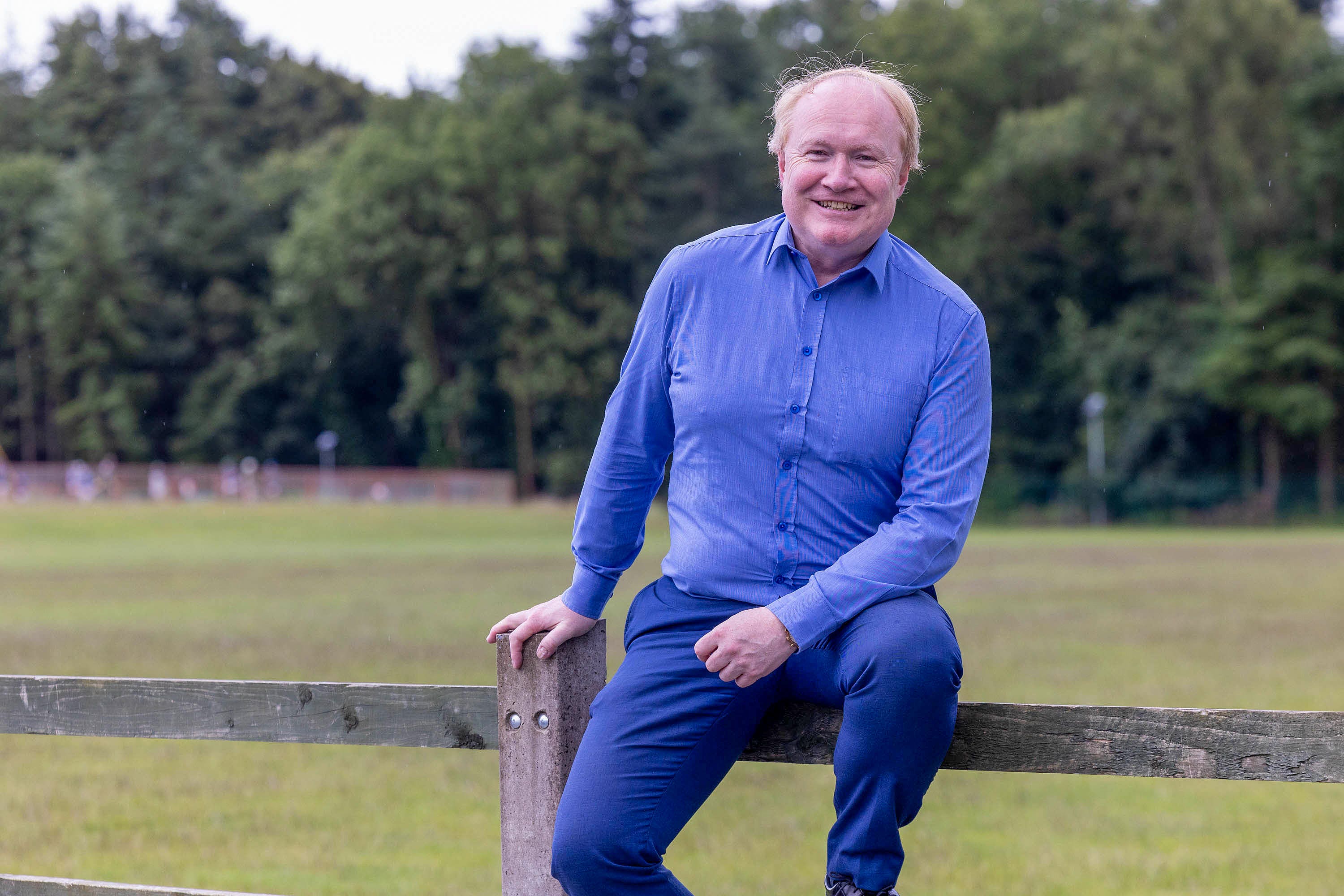 Forest Fest promoter, Philip Meagher, is bringing the three-day music and arts festival back for a second year to Emo village in Co Laois from July 21-23 (Alf Harvey/PA)