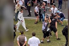 Brad Pitt spotted filming new F1 movie at Silverstone ahead of British GP