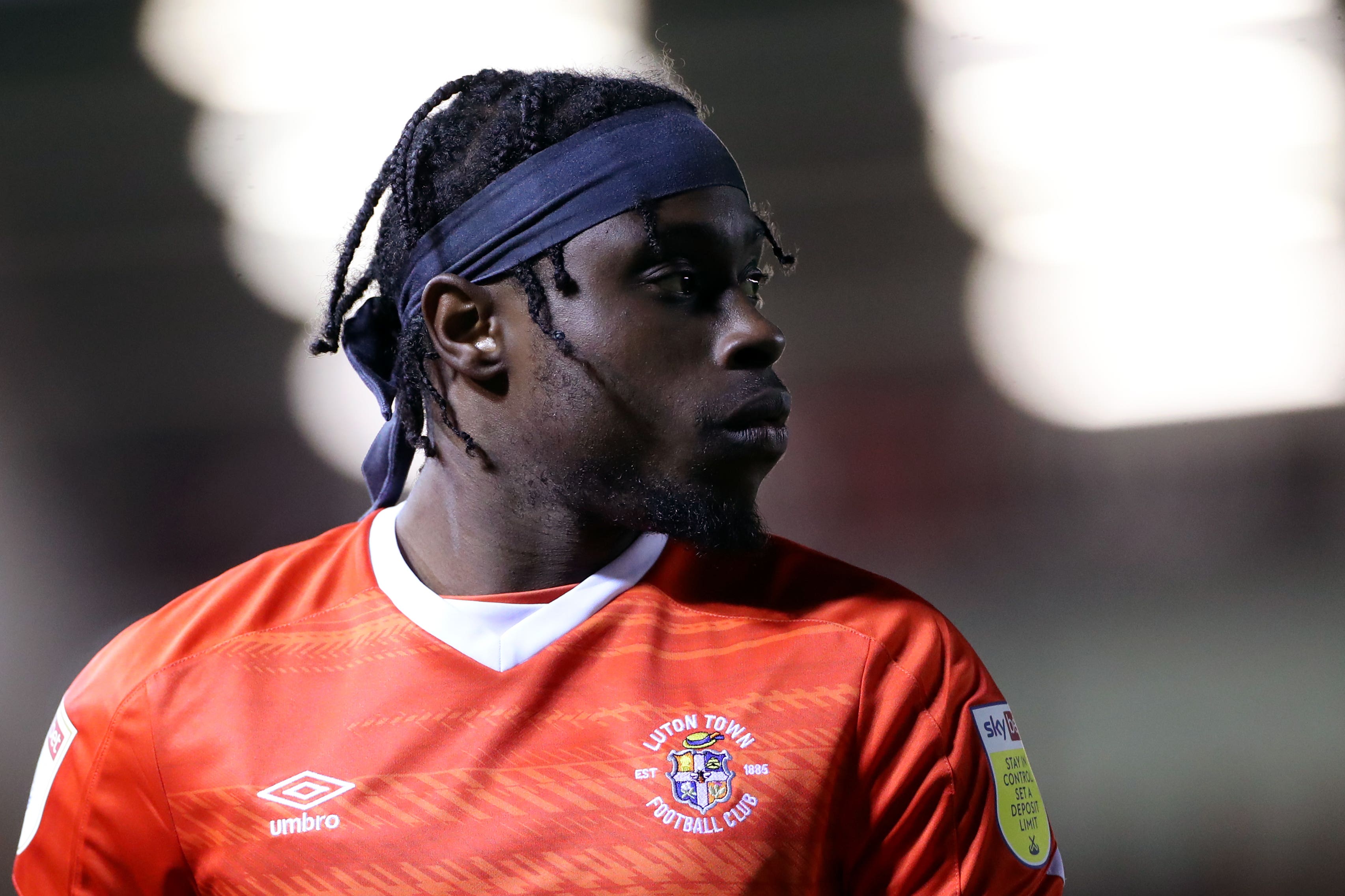 Pelly Ruddock Mpanzu has agreed a new contract which will keep him at Luton for an 11th season (Bradley Collyer/PA)