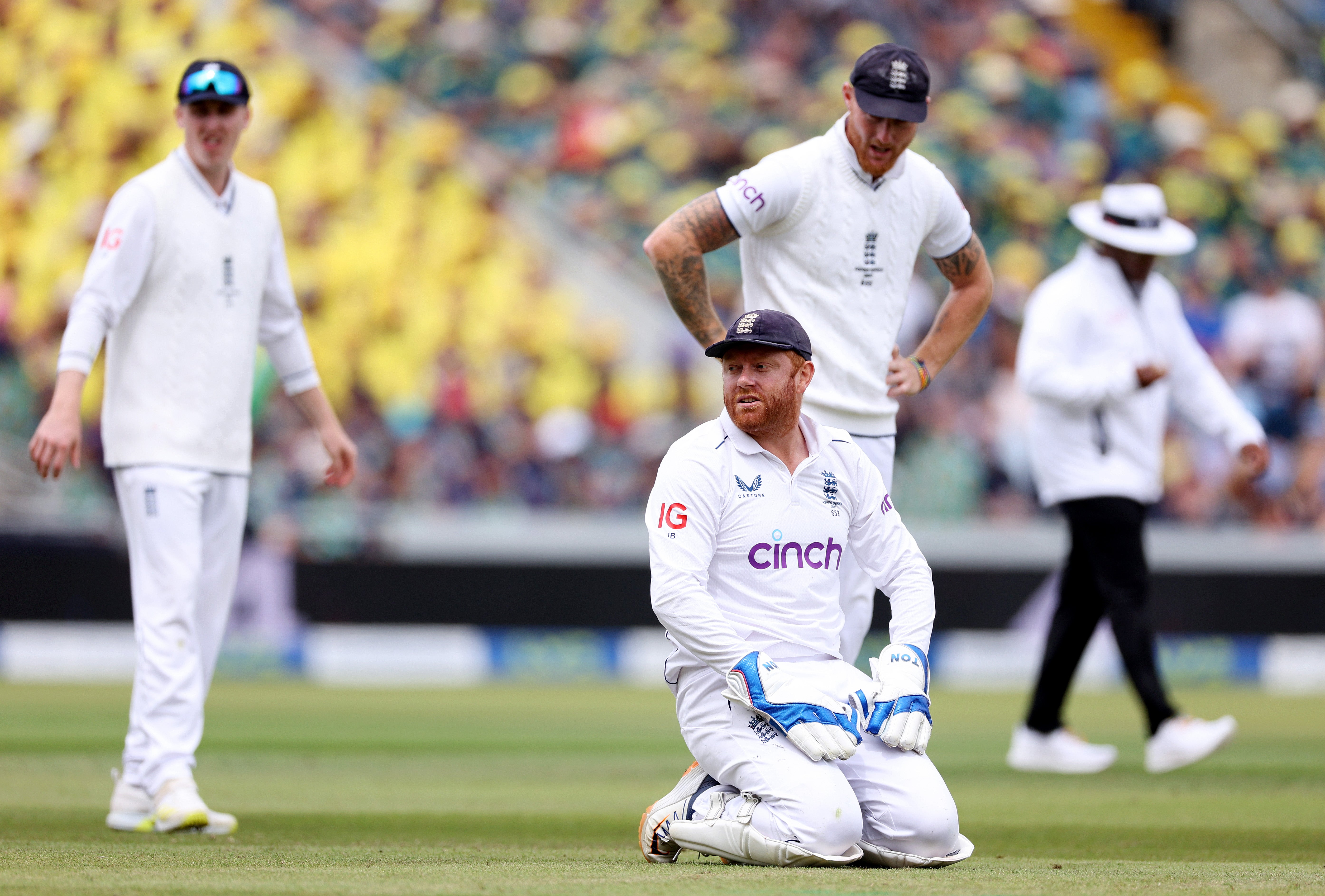 Jonny Bairstow has dropped several chances behind the stumps this series