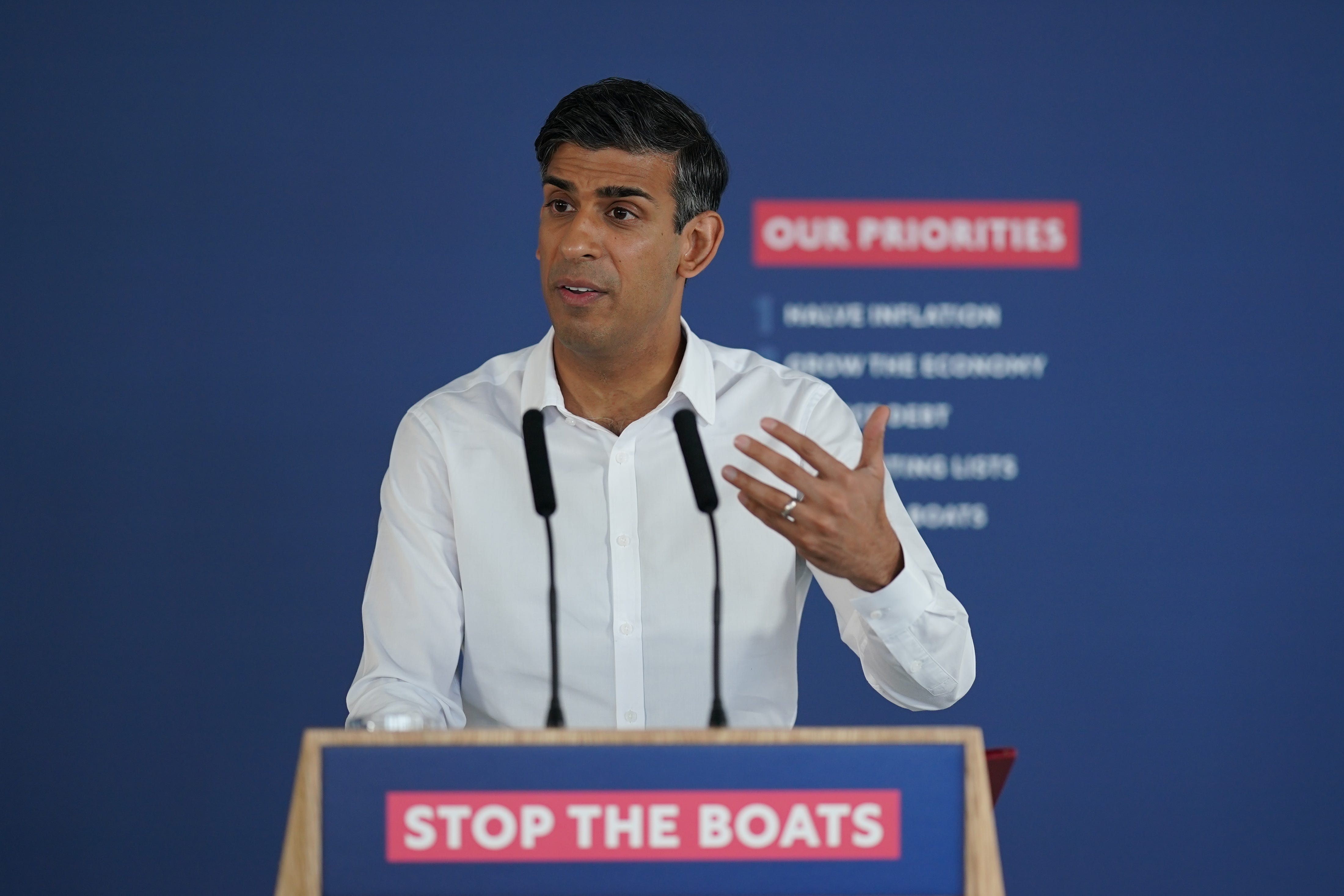 Rishi Sunak has promised to ‘stop the boats’