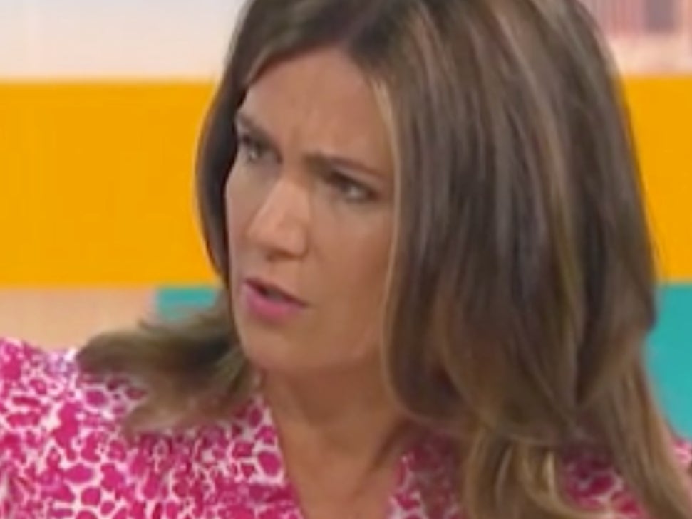 Susanna Reid was left unimpressed with guest who called her ‘darling’