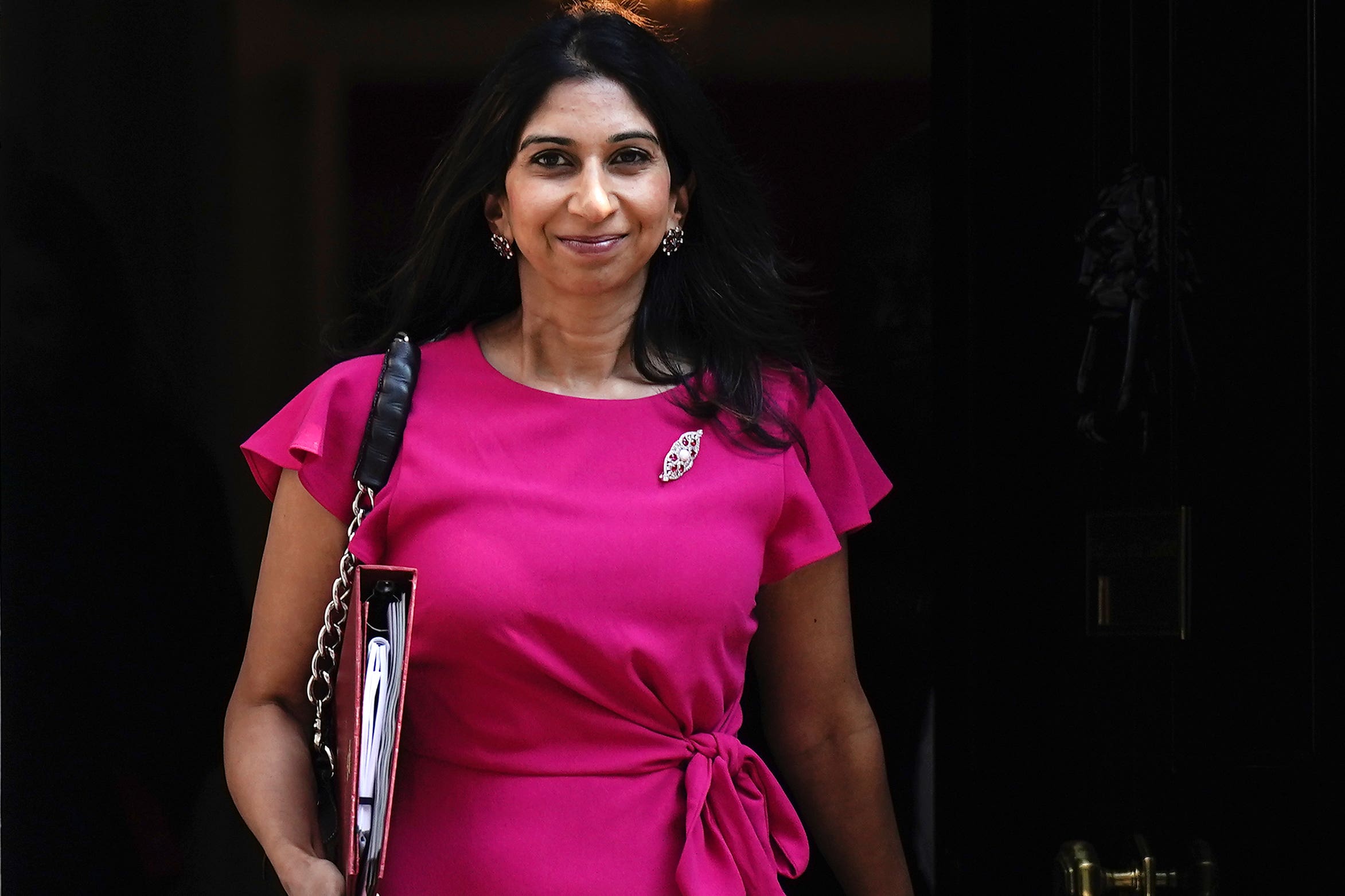 Home Secretary Suella Braverman said the amendments ‘will help this crucial legislation pass through Parliament swiftly’ (Aaron Chown/PA)