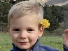 Desperate search for French toddler who vanished on holiday with grandparents