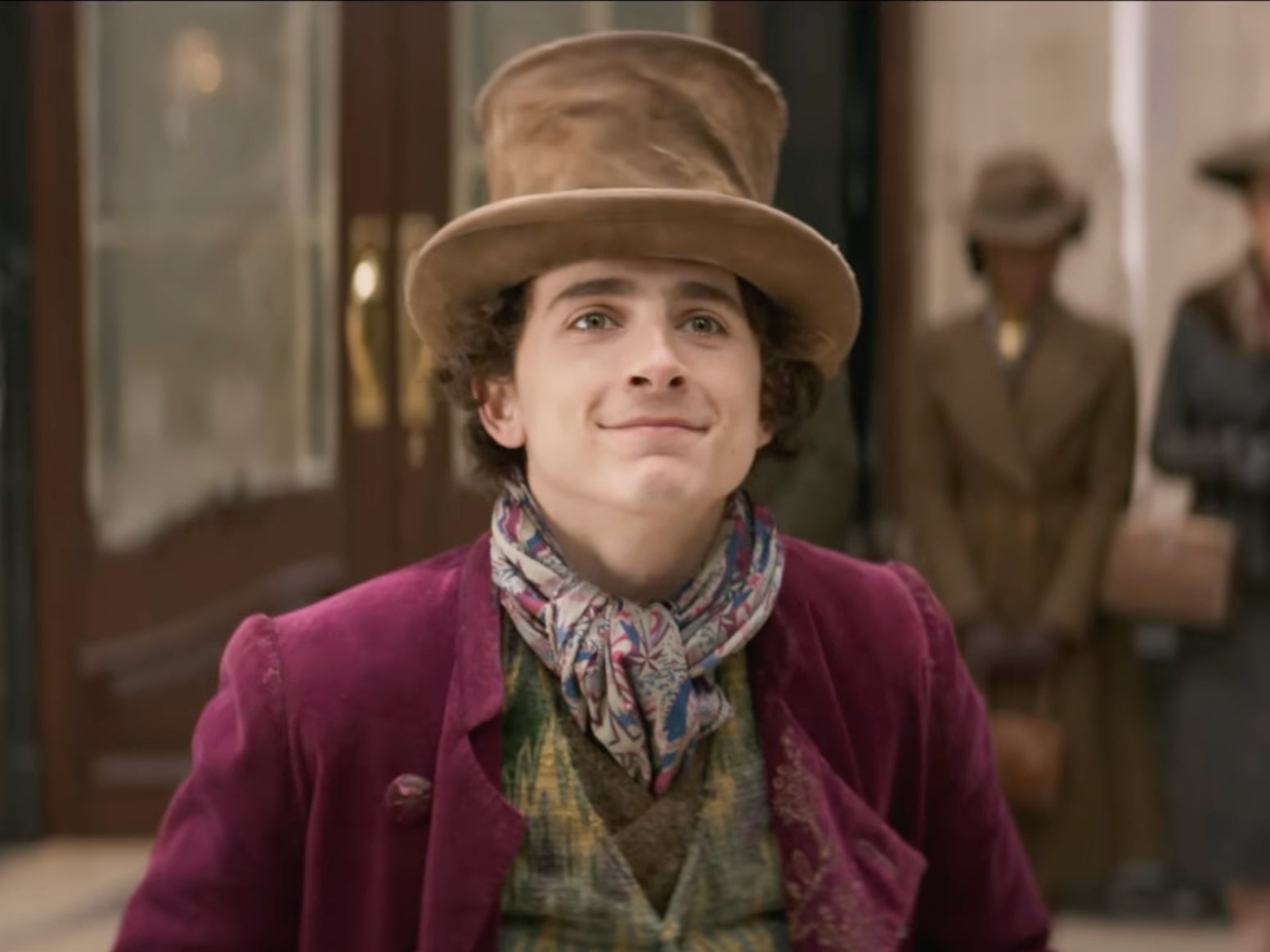 Timothée Chalamet in ‘Wonka’