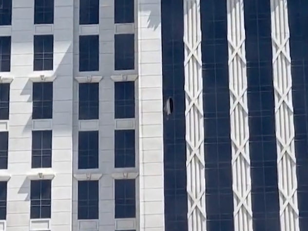 Caesars Palace - live: ‘Armed’ man captured and hostage saved as SWAT team raids Las Vegas hotel room