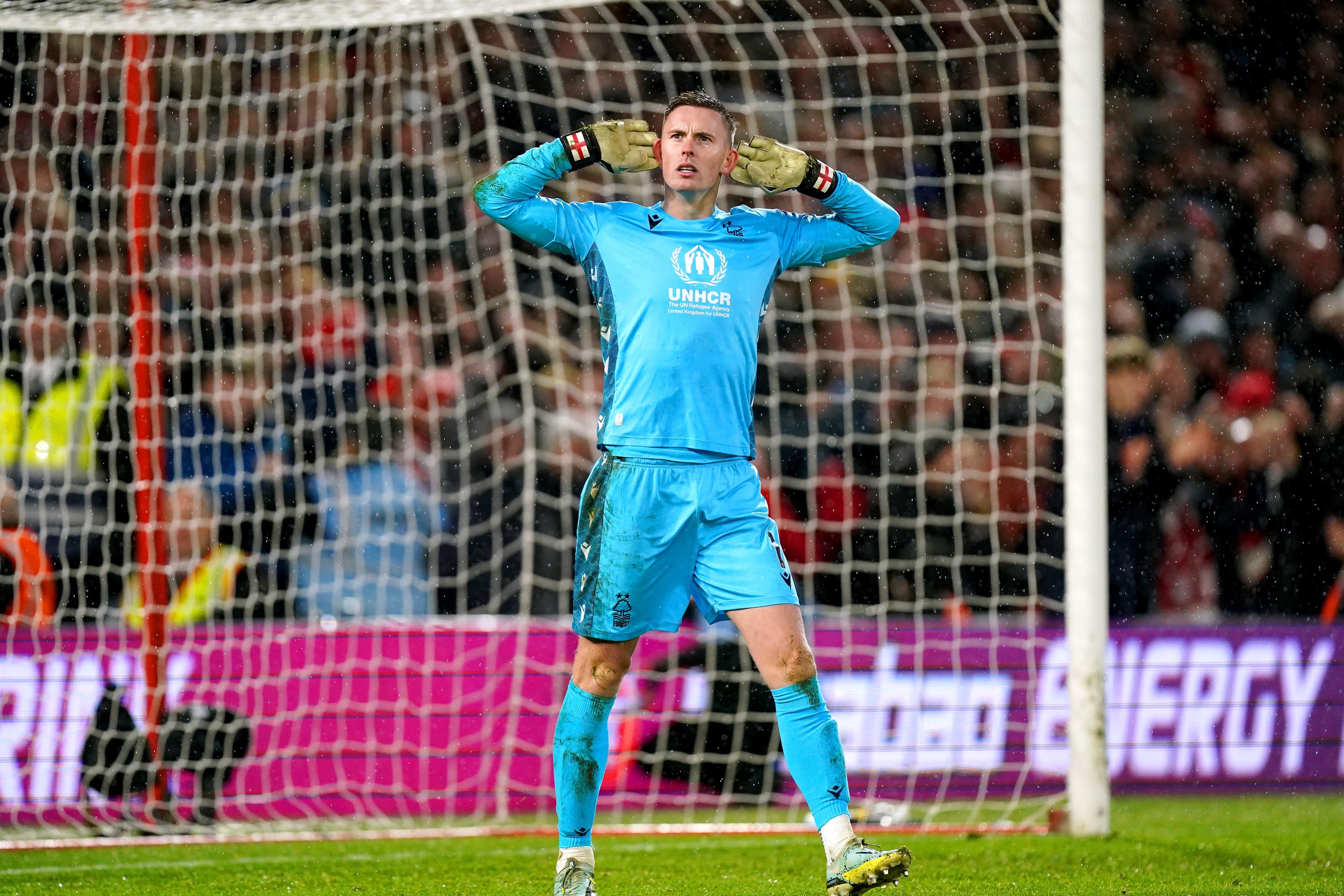 Nottingham Forest are hoping to sign goalkeeper Dean Henderson after he spent the year on loan at the club (Mike Egerton, PA)