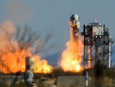 Jeff Bezos’s Blue Origin rocket exploded during testing – and he didn’t tell anyone