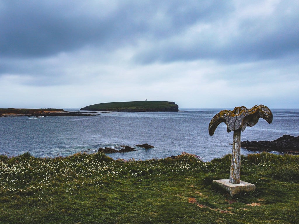 The Birsay whalebone is one of the most photographed objects in Orkney