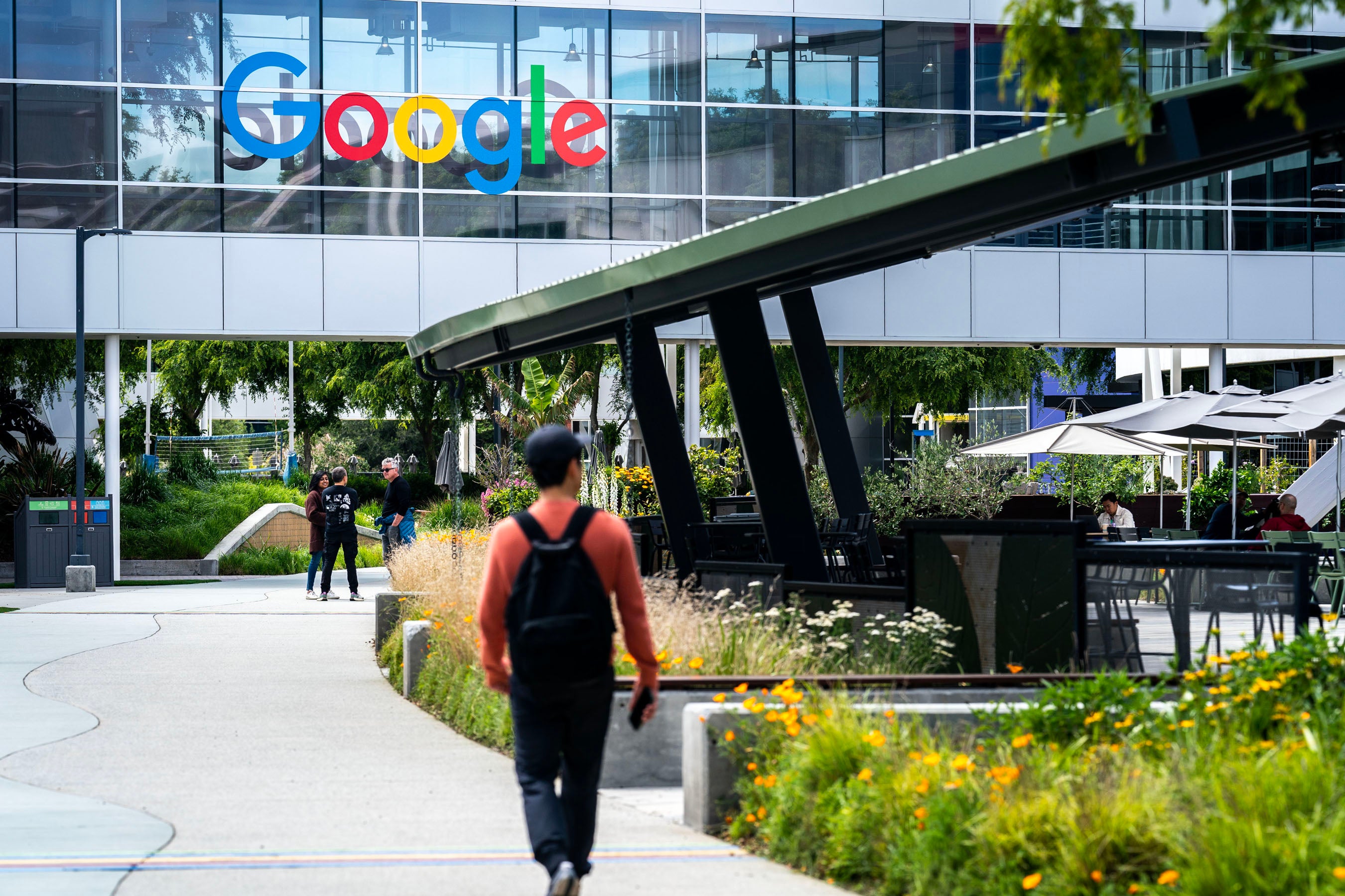 The Google campus in Mountain View, California